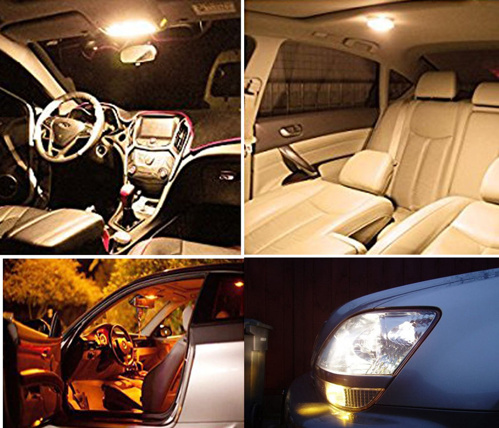 T10 921 194 168 LED Bulbs Cool White 20-Packs, Super Bright 3014 42-SMD LED Replacement 12 Volt RV Camper Trailer Boat Trunk Interior Dome Map License Lights, Backup Reverse Lights