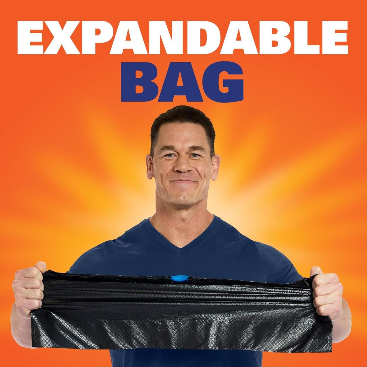Hefty Ultra Strong 13 Gal Kitchen Trash Bags, Black, Clean Burst, 80ct