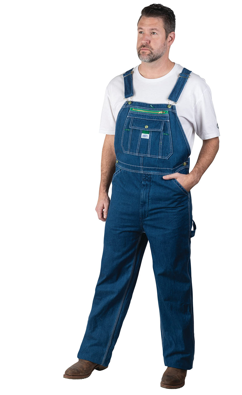 Liberty Men's Denim Bib Overall