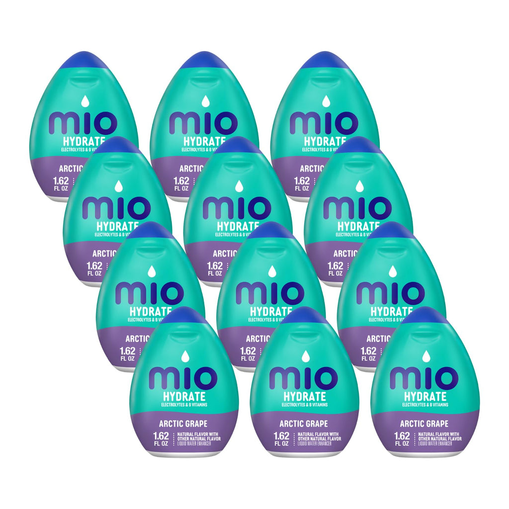 Mio Liquid Water Enhancer 1.62, 2 of Each: Lemon Lime, Berry Blast, Arctic Grape, Orange Tangerine, (8 ct.) | 2 of Each