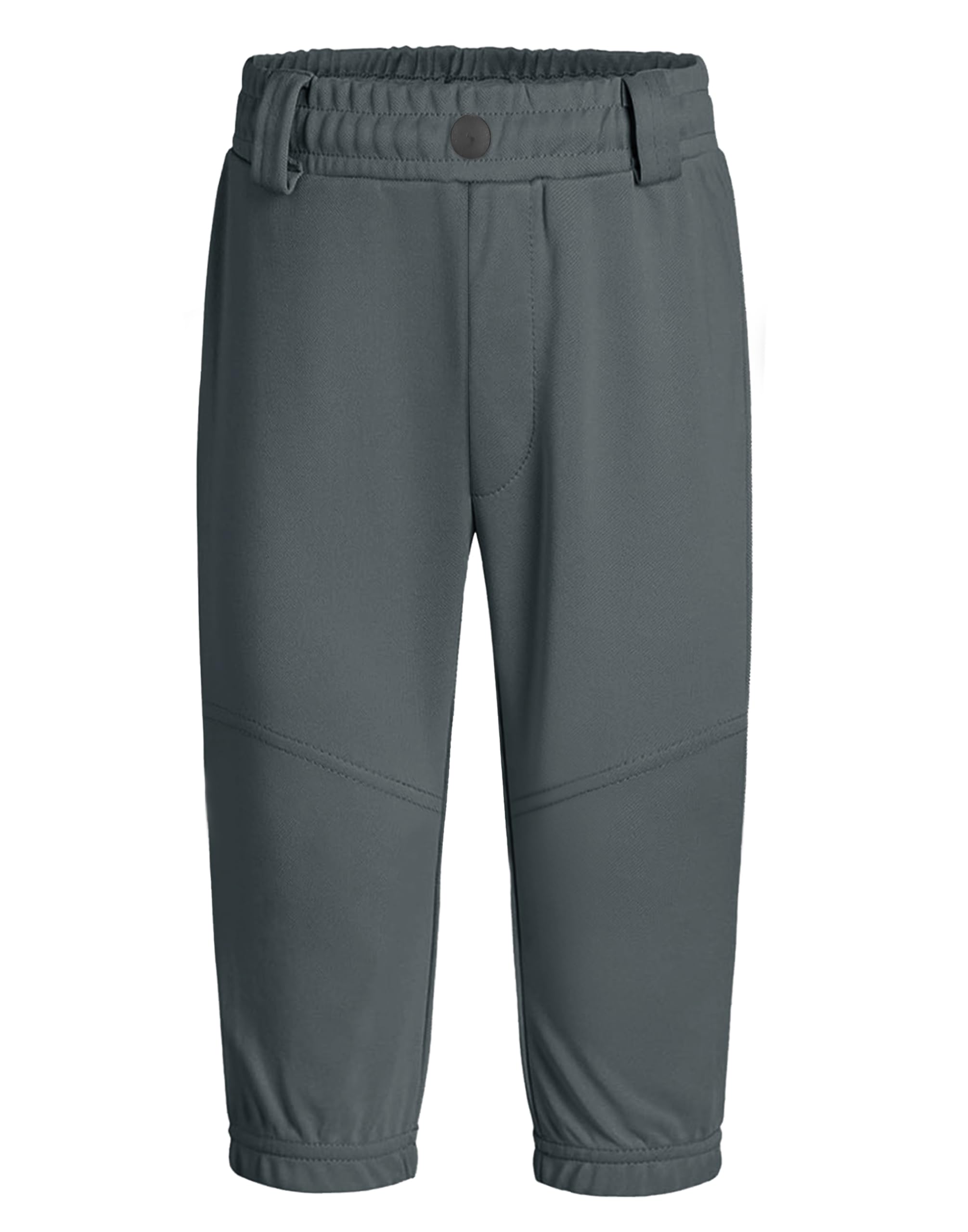 MIVEI 2T 3T 4T 5T to Youth Toddler Boys Knicker Baseball Pants Kids Tball Pants Gilrs Softball Practice Pant Pocket Belt Loop