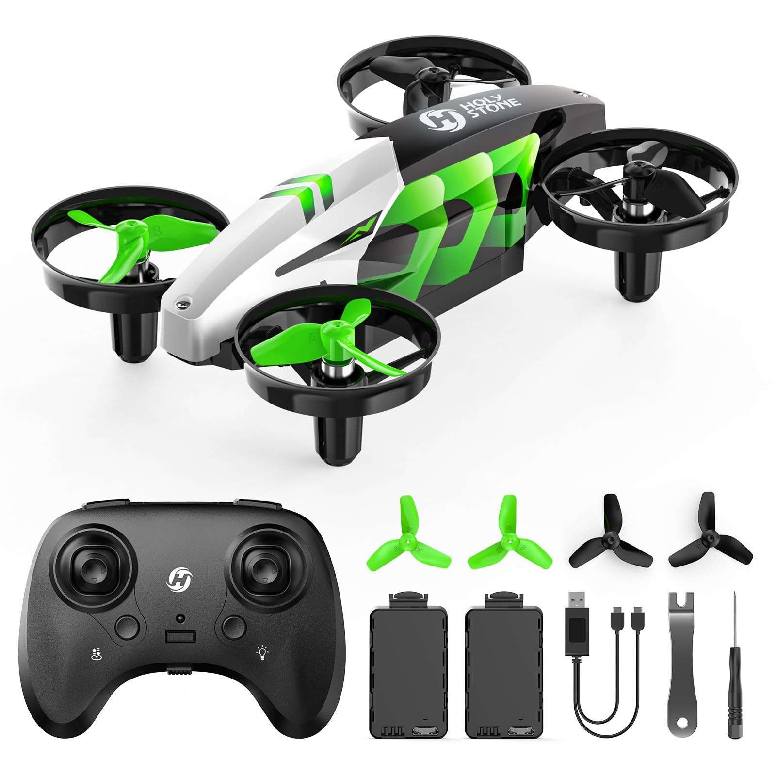 Holy Stone HS210T Drones for Kids, 2 IN1 MINI Indoor Drone with Land & Fly Mode, Four Posture Deformations RC Quadcopter with 3D Flip, Auto Hovering, Easter day& Birthday Toy Gift for Boys and Girls