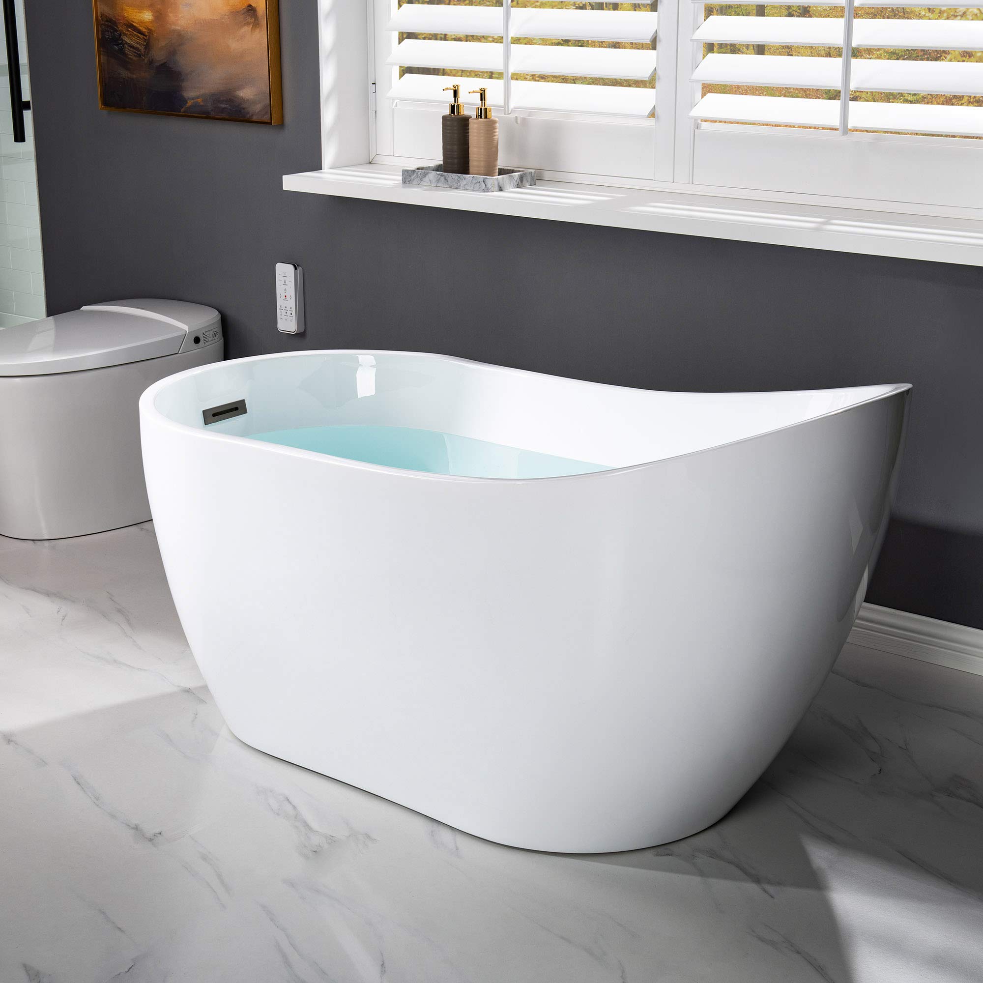 WOODBRIDGE B0006-C Bathtub, Chrome