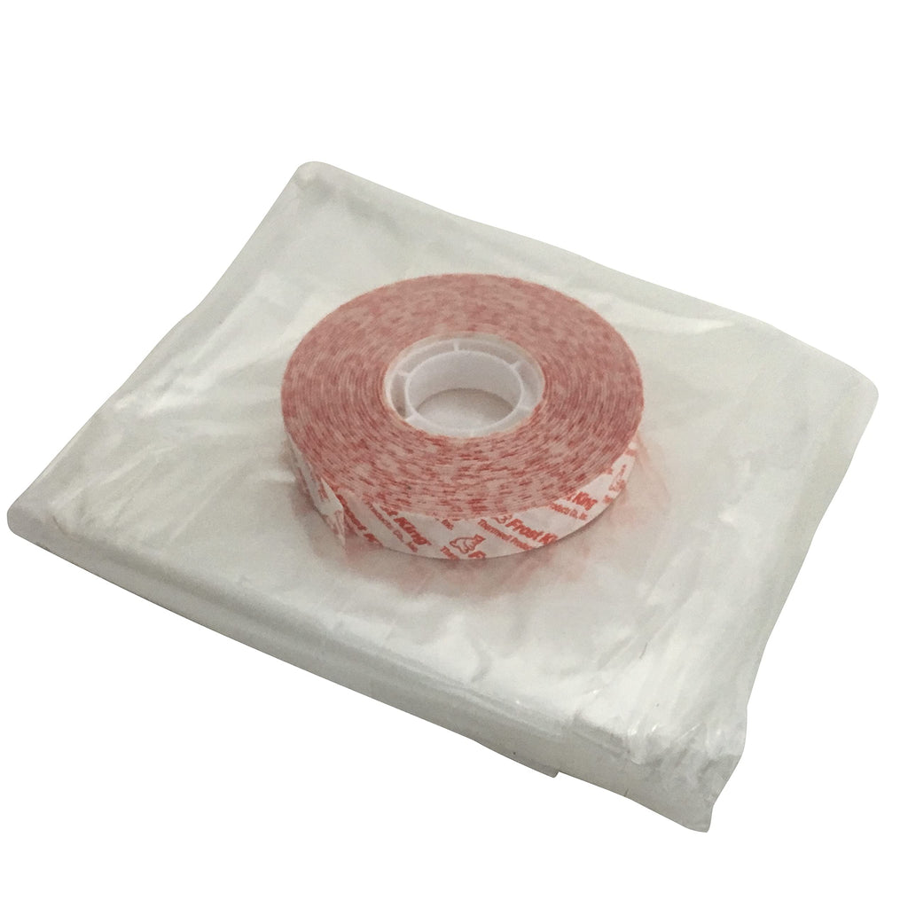Frost King V73/4A Shrink Film Window KIT, 4-Pack, Clear, Transparent