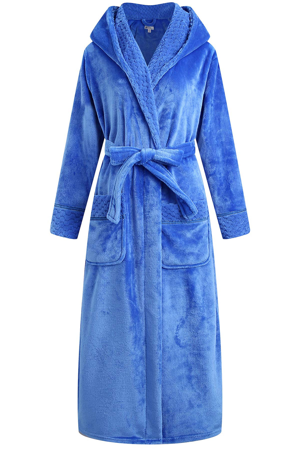 Richie House Women's Plush Soft Warm Fleece Bathrobe Robe RH1591
