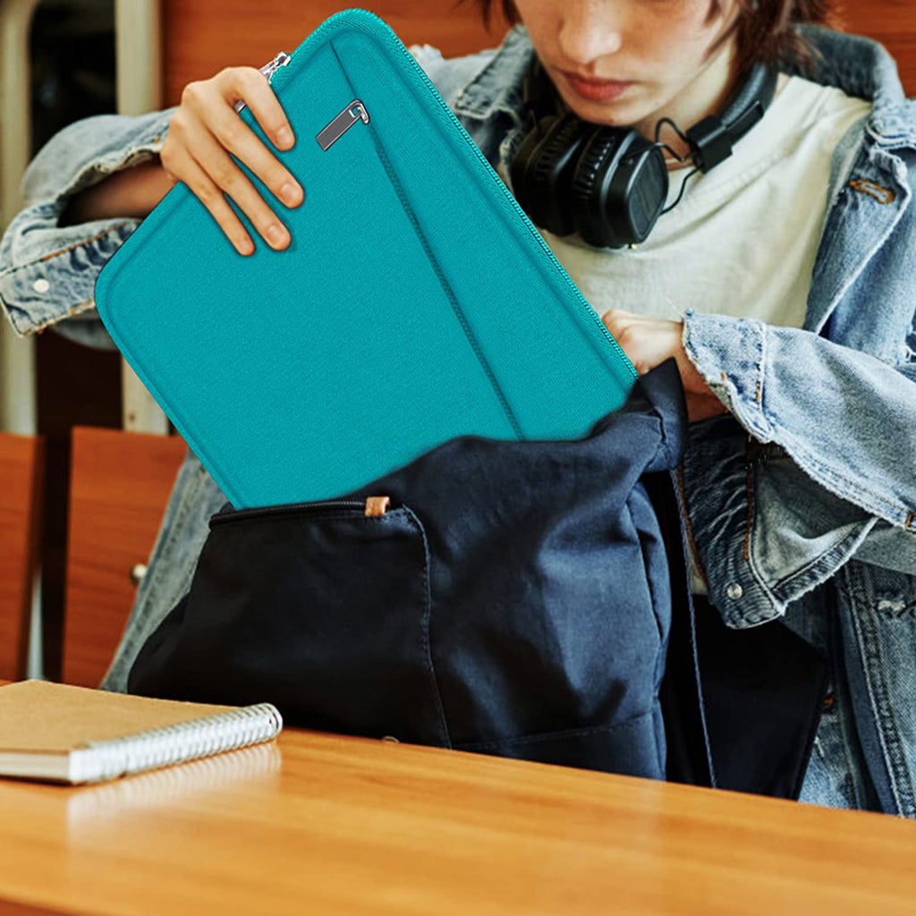 Laptop Sleeve Case 13.3 Inch, Durable 14 Inch Laptop Case Computer Carrying Bag Protective Cover Compatible with 13 14 inch MacBook Pro, MacBook Air, Dell, HP, Lenovo, Notebook, Computer, Black