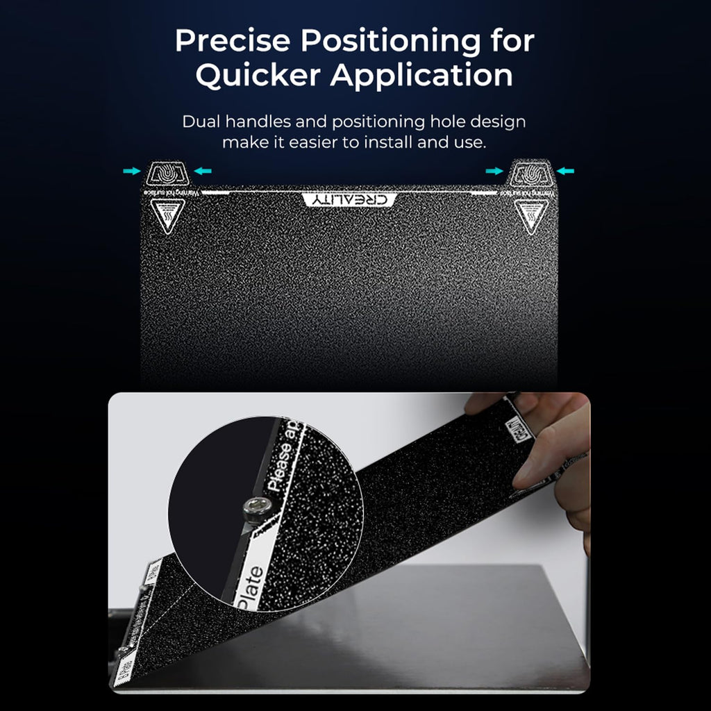 Creality Ender 3 V4 Build Plate, Original PEI Printing Plate Kit 225*250mm, Flexible Spring Steel Magnetic Platform Plate, Easy Print Removal, Heat Resistant For Creality Ender 3 V4 Combo 3D Printer