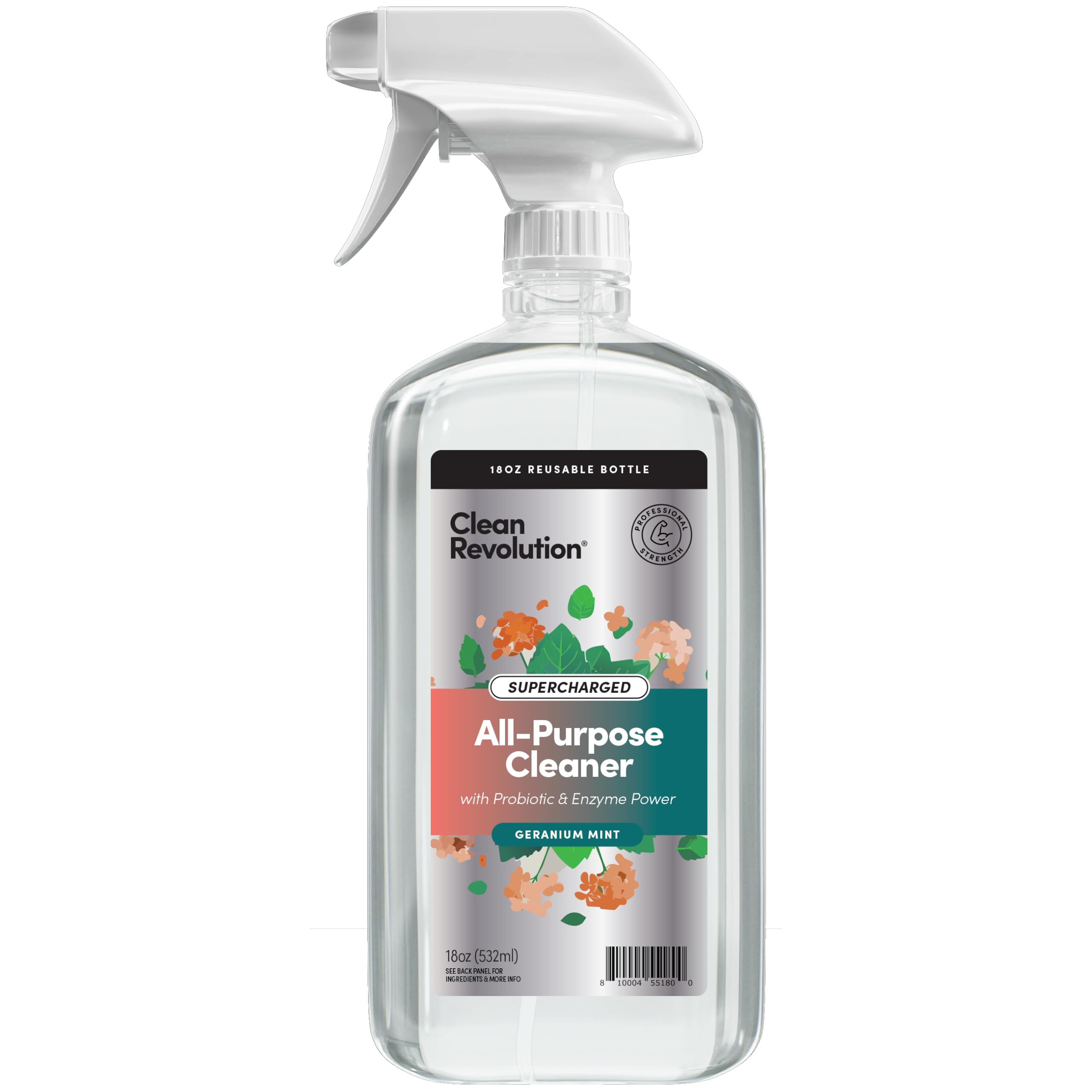 Clean Revolution Multi Surface Cleaner Refill Supply, Non-Toxic, Eco-Friendly & Plant-Based, Ready to Use, Dreamy Citrus, 128 Fl Oz (1 Gallon)