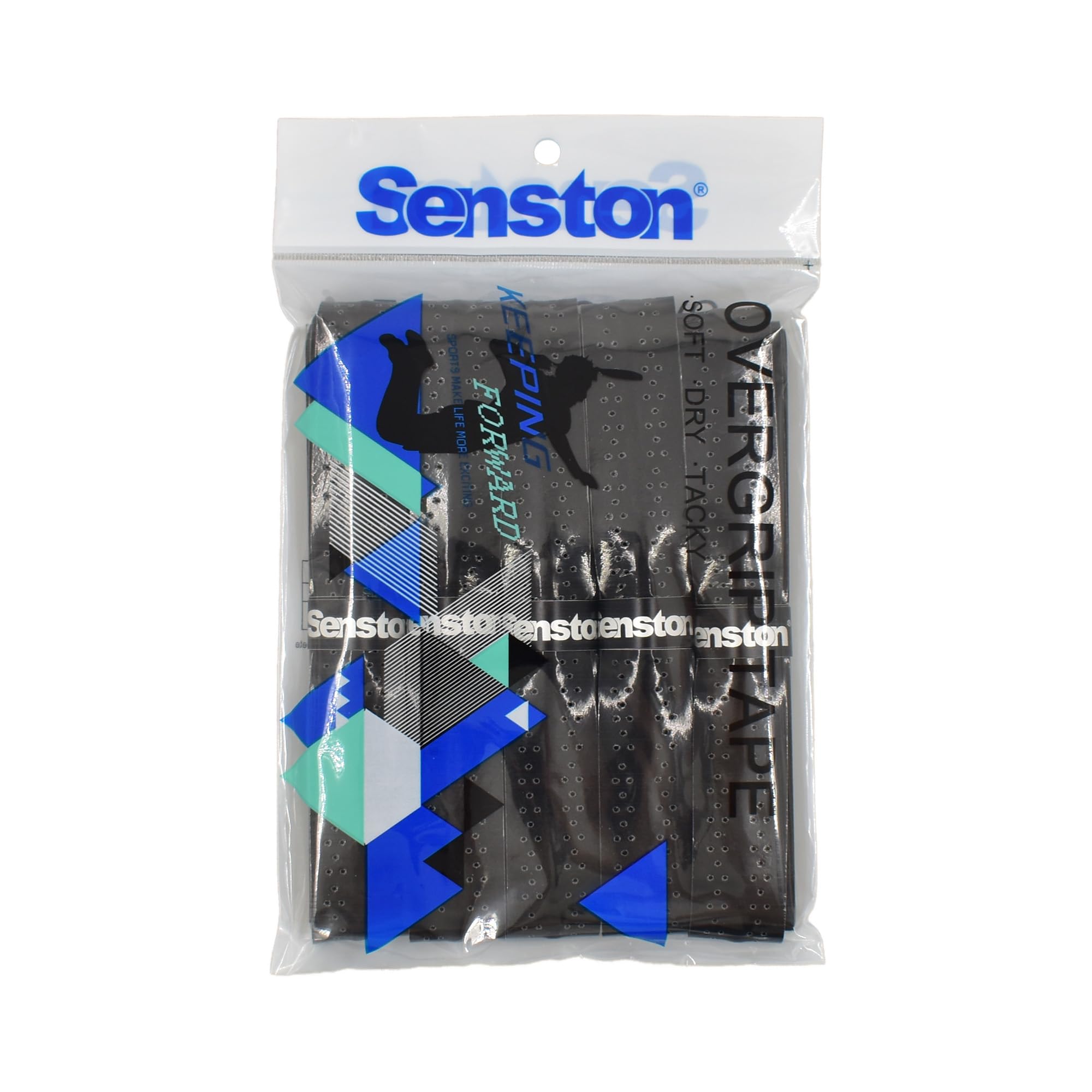 Senston New Rackets Grip Anti Slip Perforated Super Absorbent Tennis Overgrip Badminton Overgrip Pickleballs Overgrip