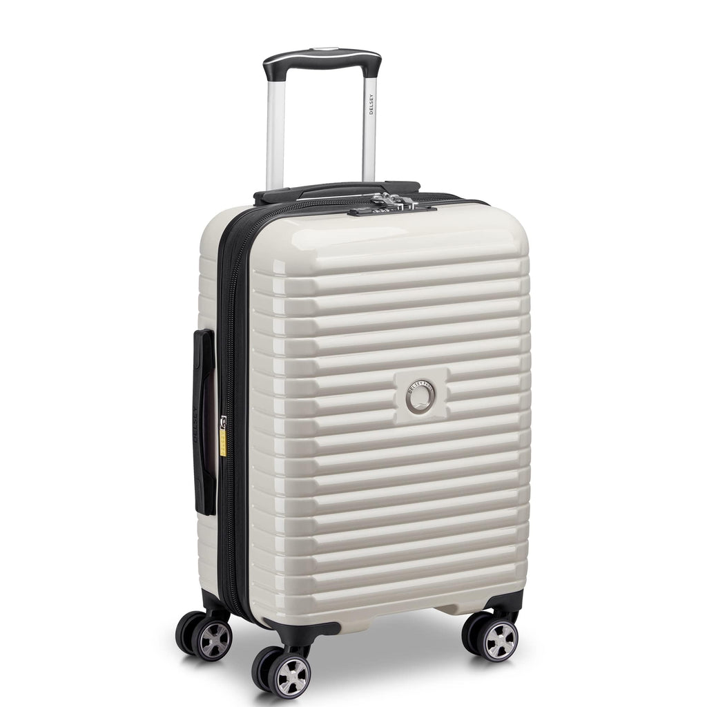 DELSEY PARIS Cruise 3.0 Hardside Expandable Luggage with Spinner Wheels, Black, Carry on 20 Inch
