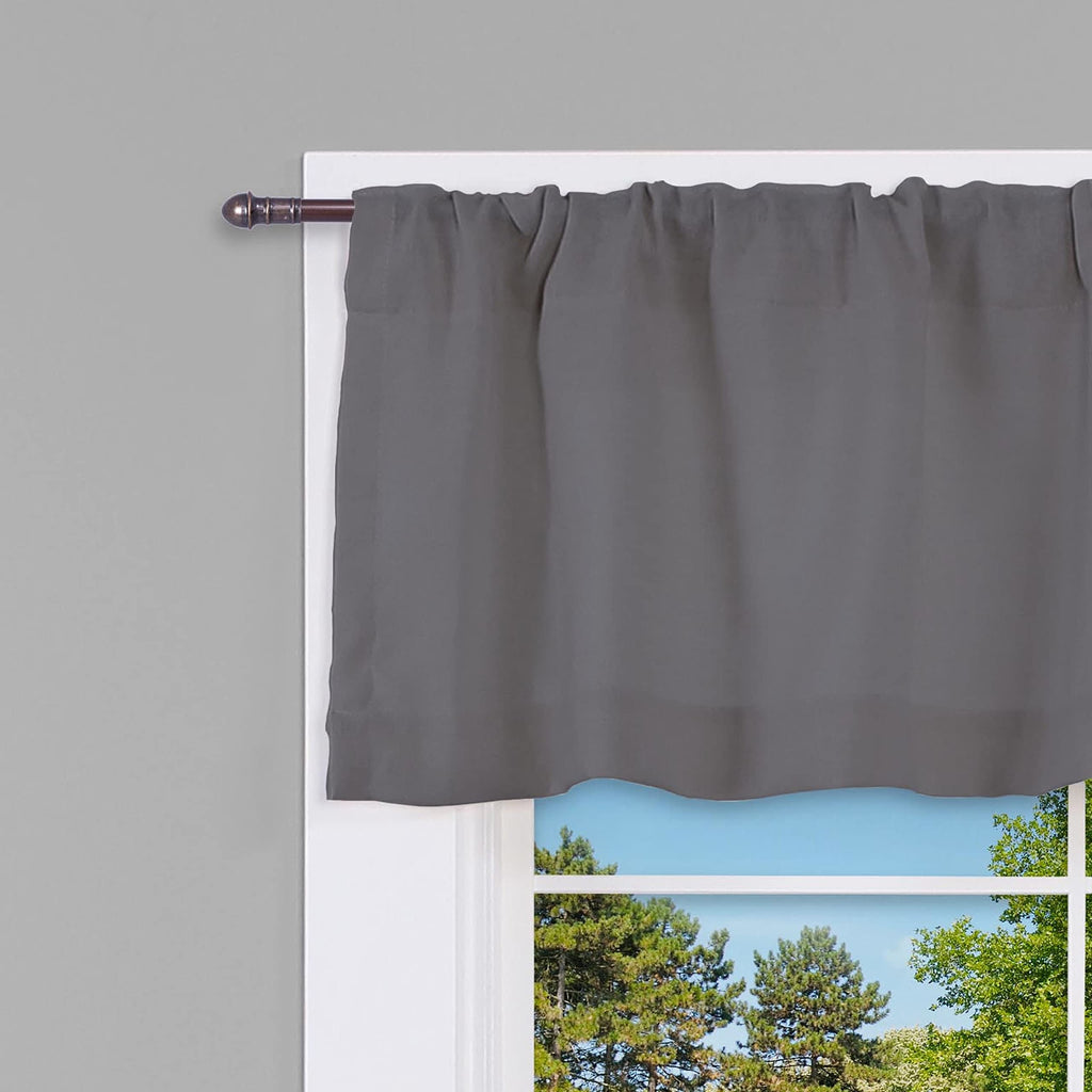 16-28 in. Adjustable Petite Café Curtain Rod, 2-Pack, 7/16 in. Diameter, Bronze
