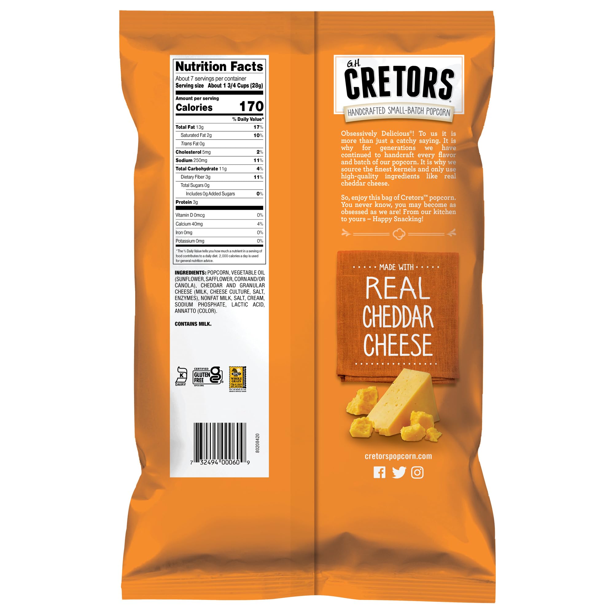 G.H. Cretors Popcorn, The Mix, 1.5-Ounce (Pack of 24)
