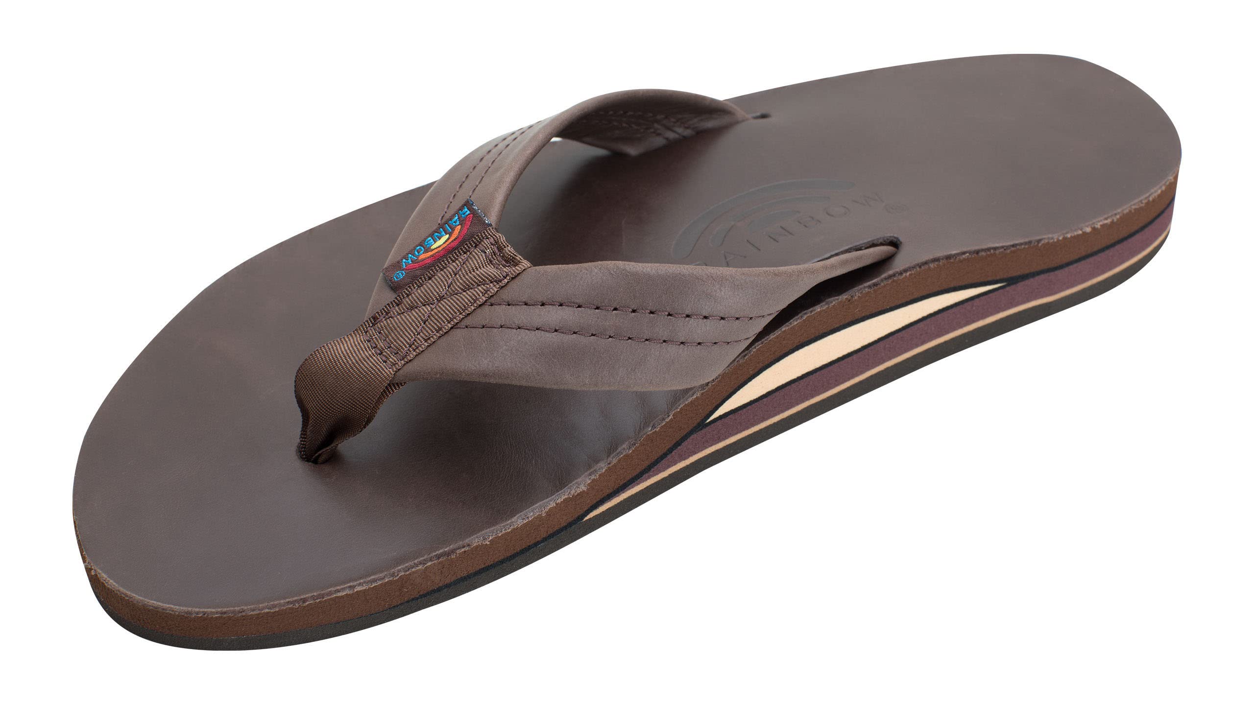 Rainbow Sandals Women's Double Layer Wide Strap w/Arch