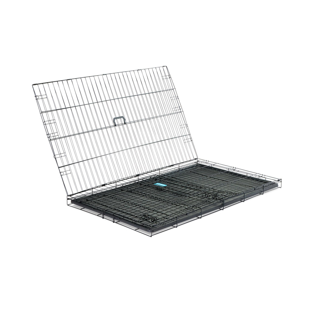 Carlson Secure and Compact Double Door Metal Dog Crate, Medium with Divider Panel