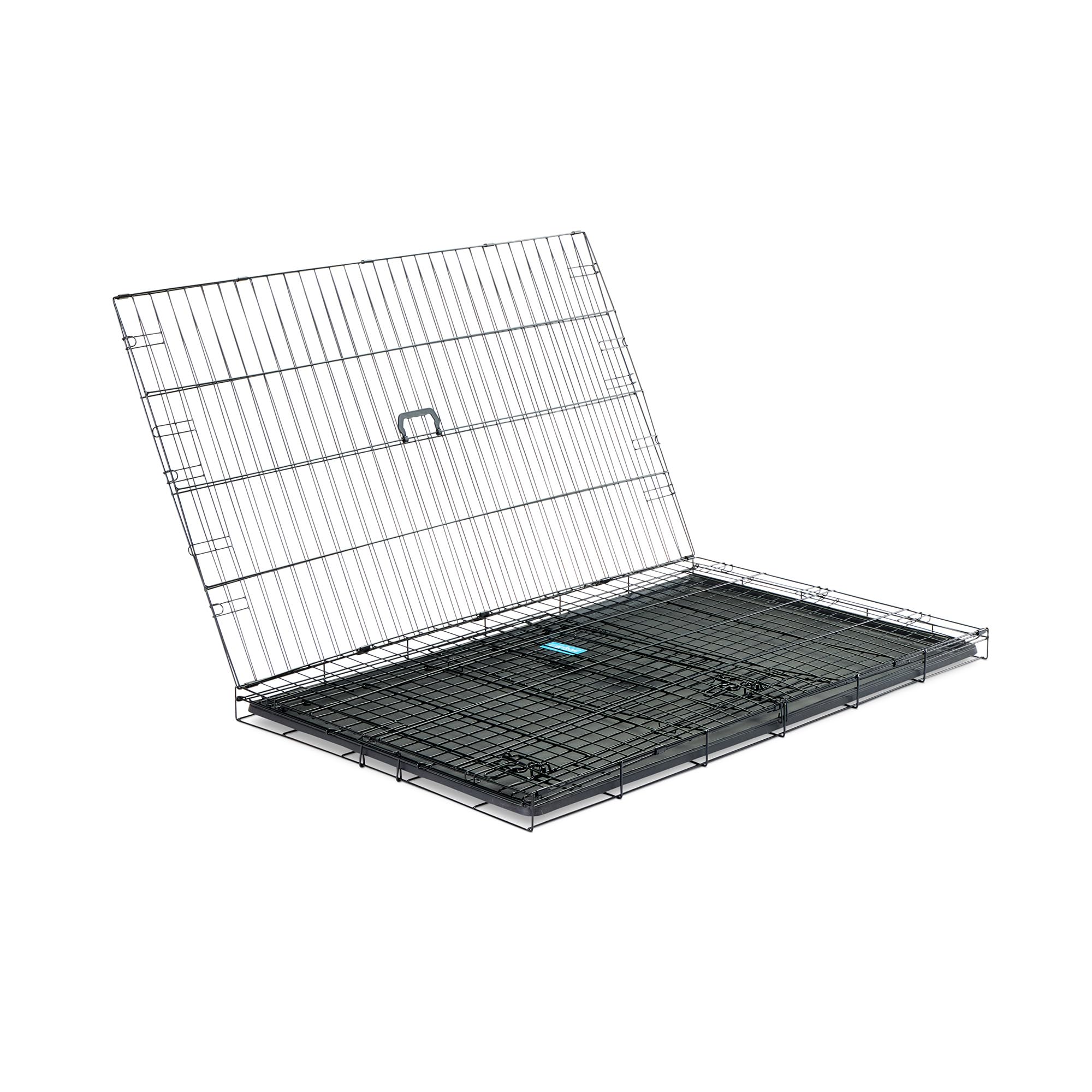 Carlson Secure and Compact Double Door Metal Dog Crate, Medium with Divider Panel