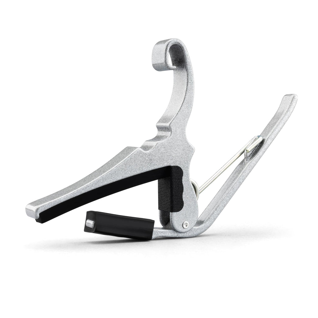 Kyser Musical Products Quick-Change Guitar Capo, KG6ABA, Abalone - For 6-String Acoustic Guitars, Made in USA, Quality, Strong, Lightweight, Quick & Easy Key Changes, Innovative, Perfect Fit