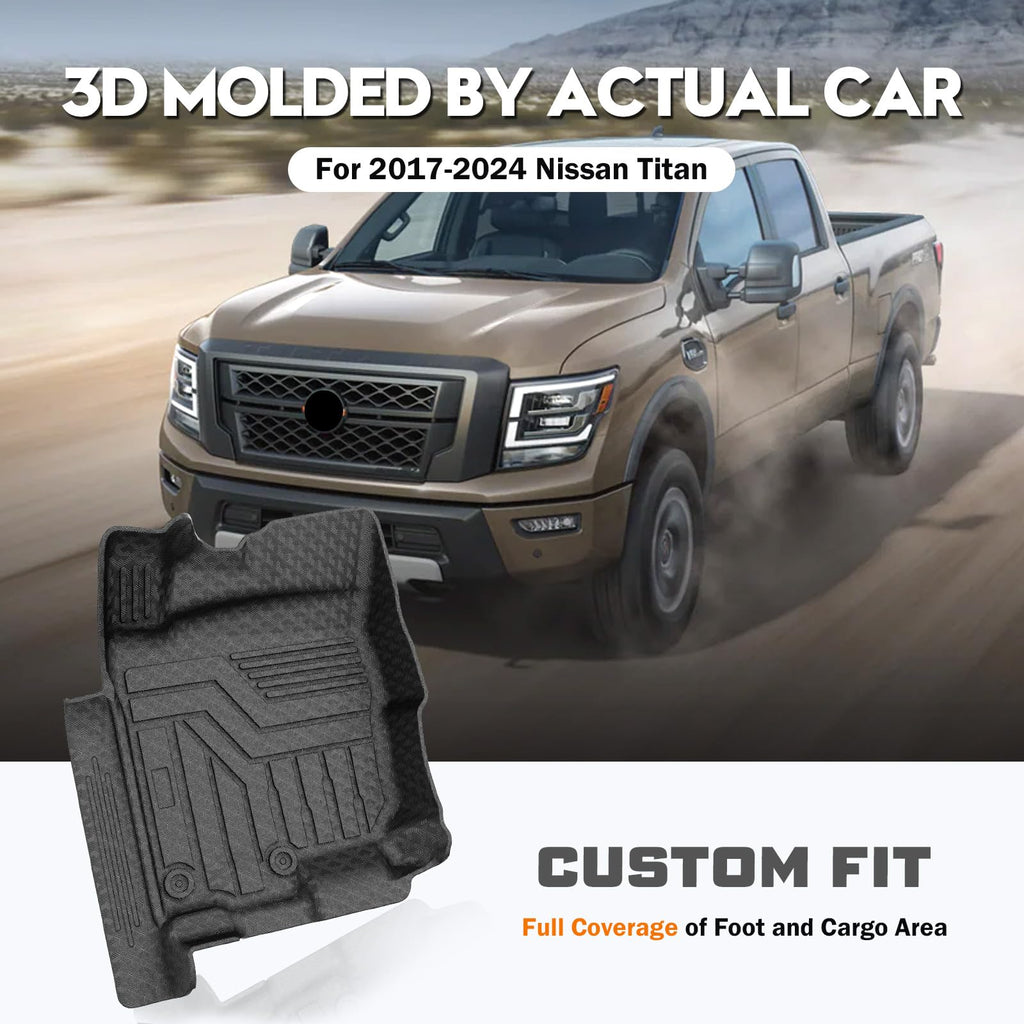 KUST Floor Mats & Trunk Cargo Mat for Toyota RAV4 2019-2025, All Weather Rear Trunk Cargo Liner for RAV4 Accessories TPE Rubber Raised Edge 4PCS