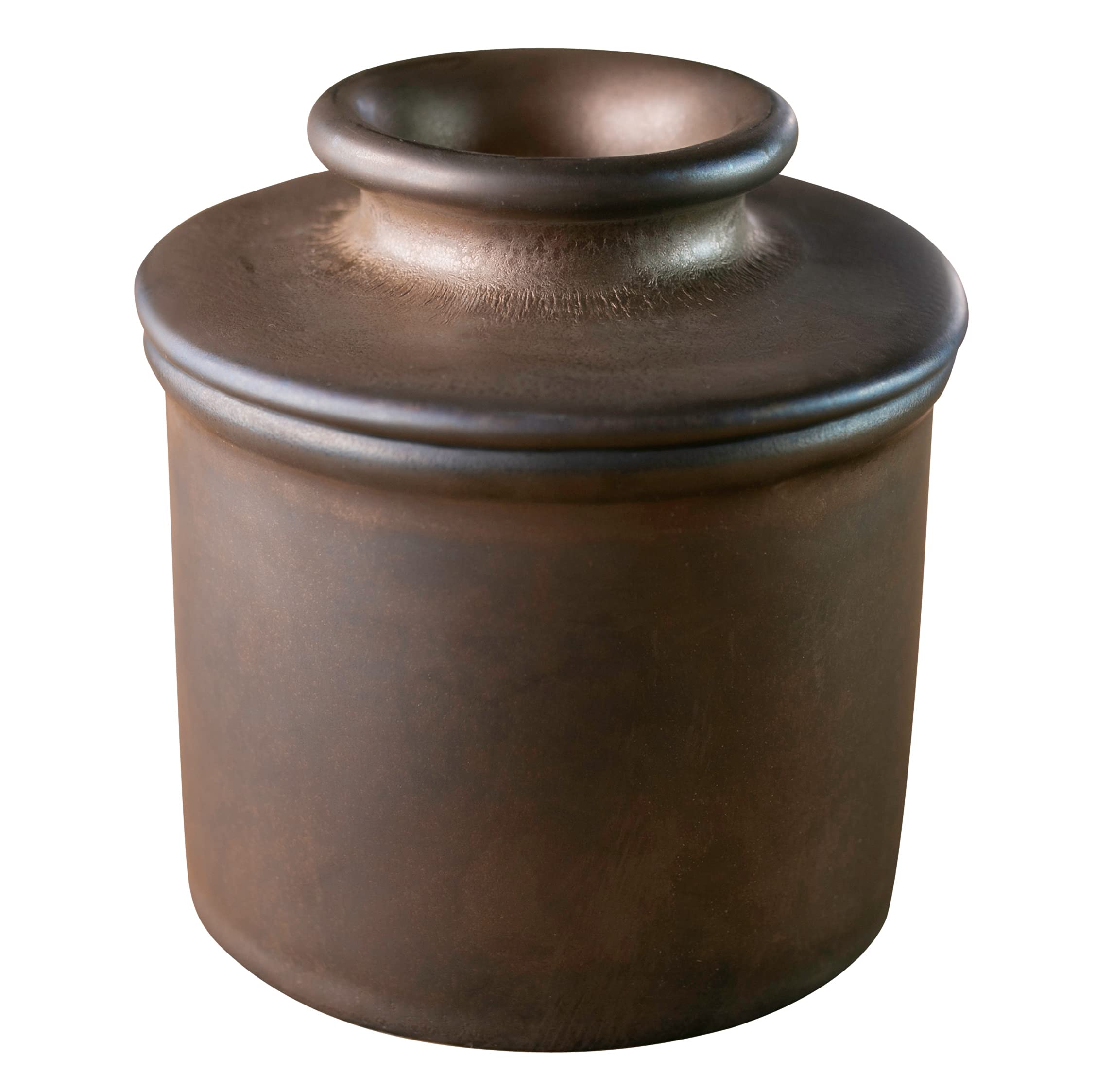 Butter Bell - The Original Butter Bell Crock by L. Tremain, a Countertop French Ceramic Butter Dish Keeper for Spreadable Butter, French Ceramic Butter Dish Keeper, Specialty (Ivory Matte)