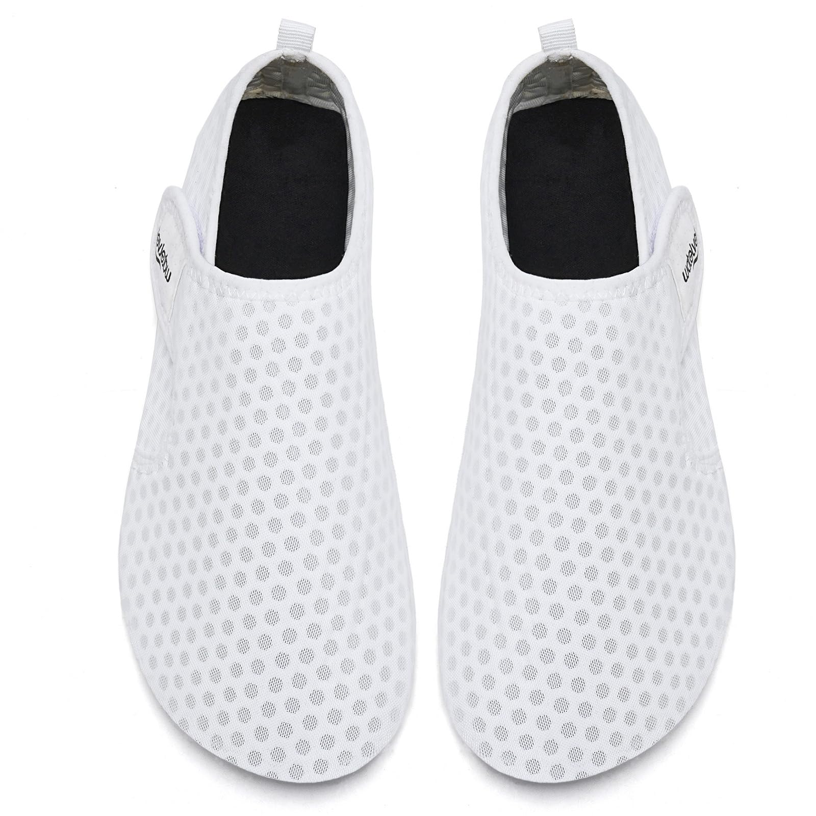 WateLves Water Shoes for Women Men Swim Beach Aqua Socks Quick Dry Barefoot House Slippers Travel Shoes with Adjustable Magic Tape for Pool Diving Boating Yoga Surf