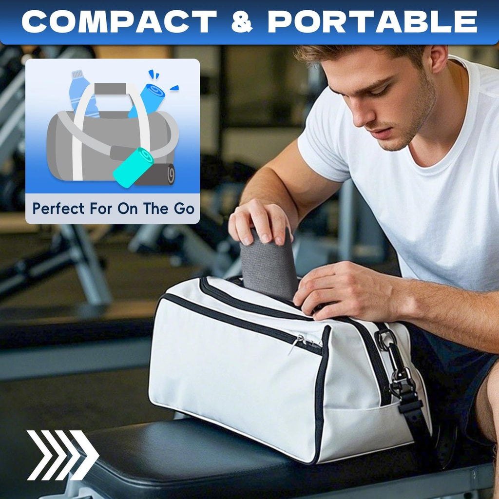 Microfiber Gym Towels for Showering Working Out Quick Dry Negative ions Large Middle Small Sizes Lightweight Gym Towel for Men Women Tennis Sports Towels for Body Hot Yoga Fitness Essentials