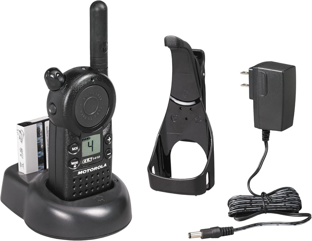 Motorola Professional CLS1410 5-Mile 4-Channel UHF Two-Way Radio (Two Count)