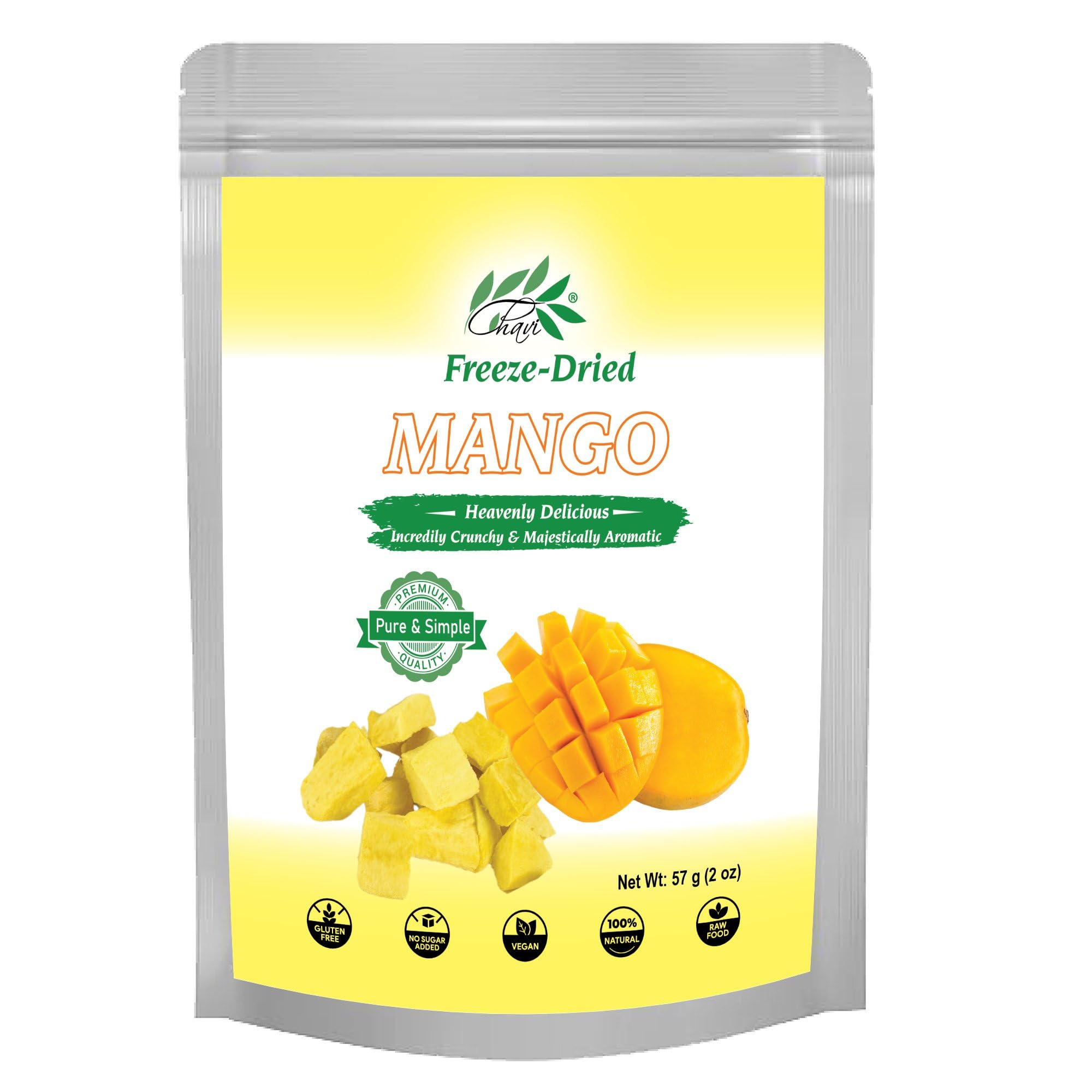 CHAVI Freeze Dried Fruits - Mixed | 6 in 1 | No Added Sugars or Preservatives - Non-GMO, Vegan, Gluten-Free | Gift Box | 230 g | 8.1 oz | 6 Cans