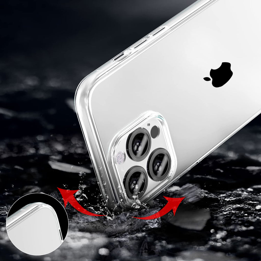 TENOC Phone Case Compatible with iPhone 11, Black Case Anti-Fingerprint Protective Bumper Matte Cover for 6.1 Inch