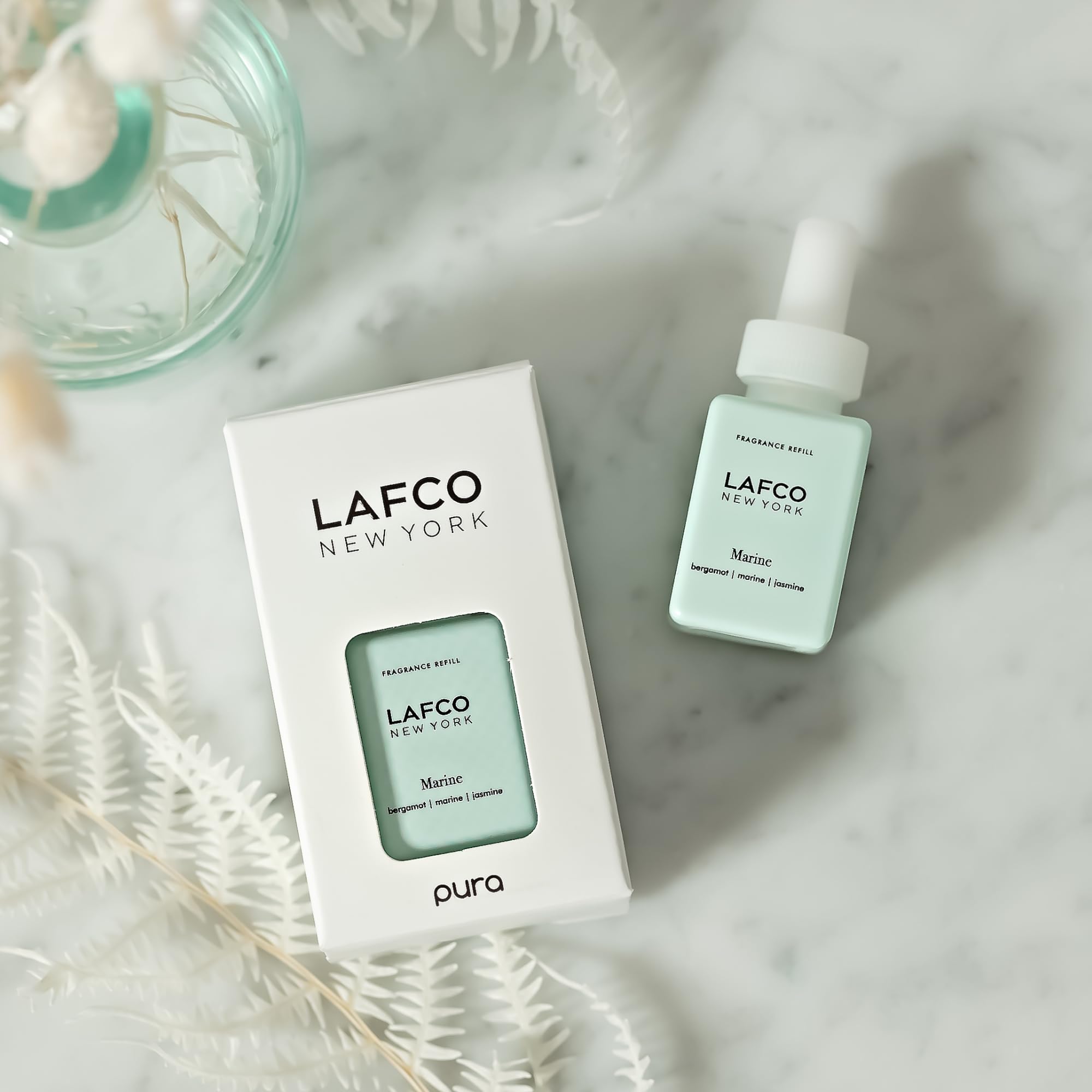 LAFCO New York Pura Smart Device Refill, Big Sky - Pack of 2 - Each Vial Delivers Up to 2 Weeks of Fragrance Life - Made in the USA
