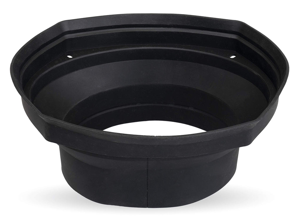 NVX XBAF525 2 Piece Universal 5.25” Silicone Rubber Speaker Baffles with Self Adhesive Foam Base Pad
