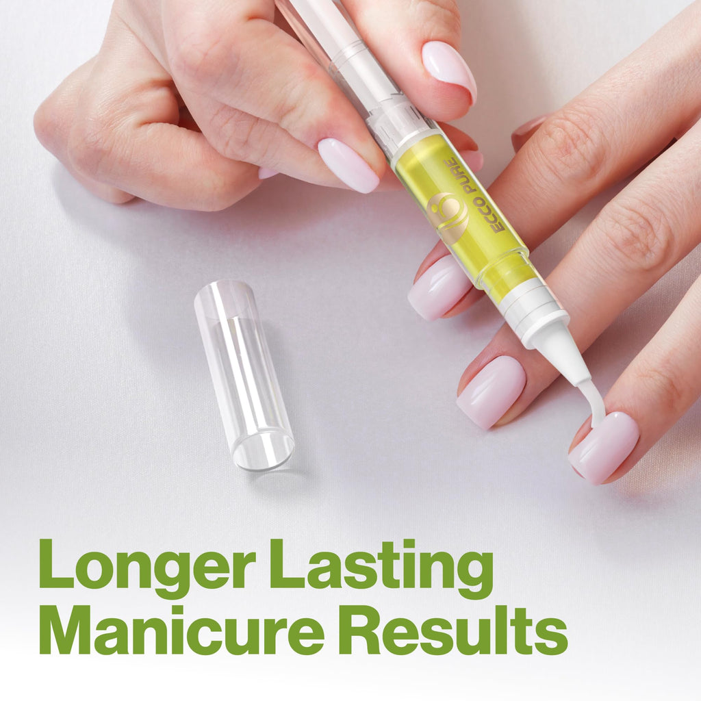 Cuticle Oil Pen with Vitamin E – Nail & Cuticle Moisturizing Oil – Mess-Free Brush Pen for Dry Cuticles & Nails – Manicure & Pedicure Nail Care