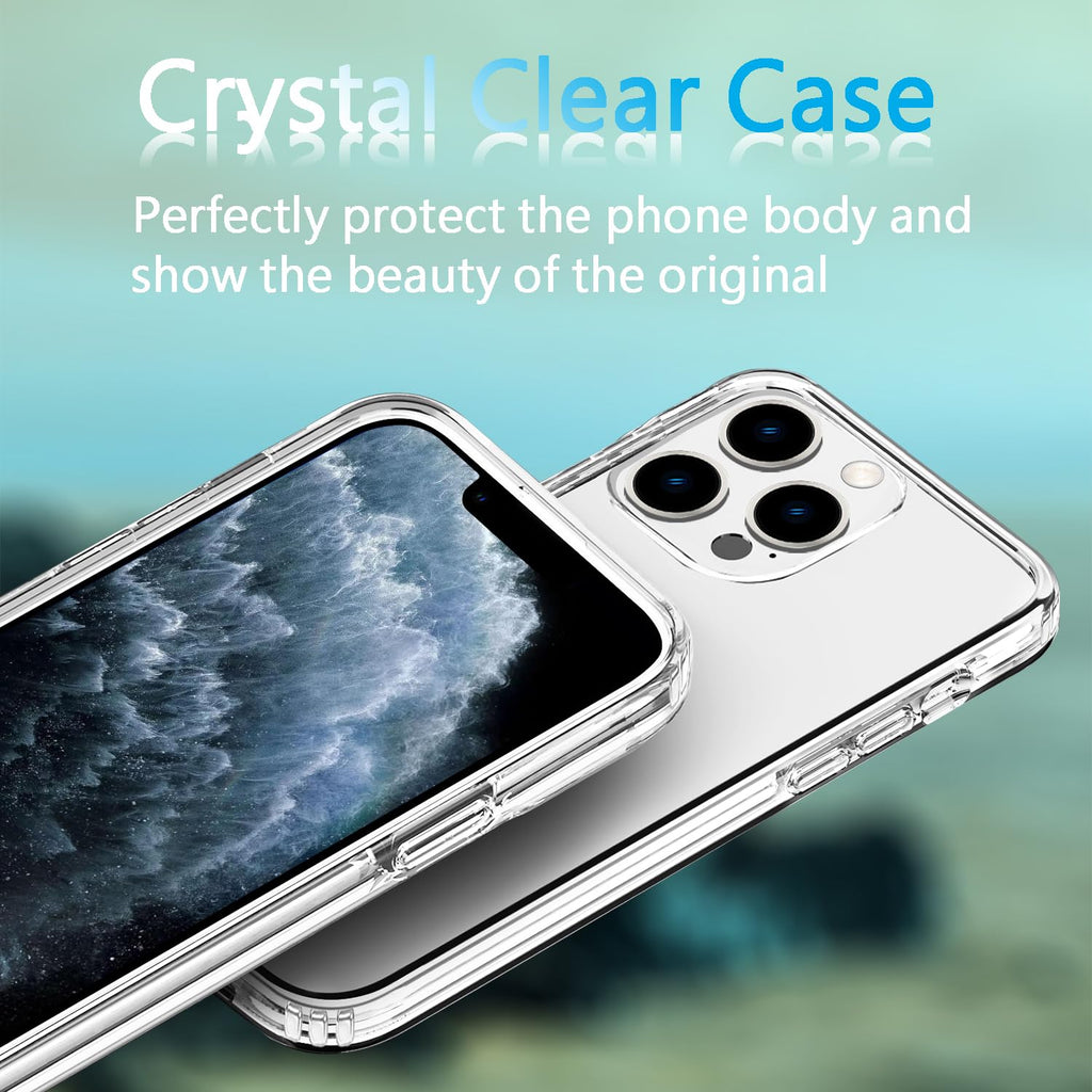 TENOC Phone Case Compatible with iPhone 11, Black Case Anti-Fingerprint Protective Bumper Matte Cover for 6.1 Inch