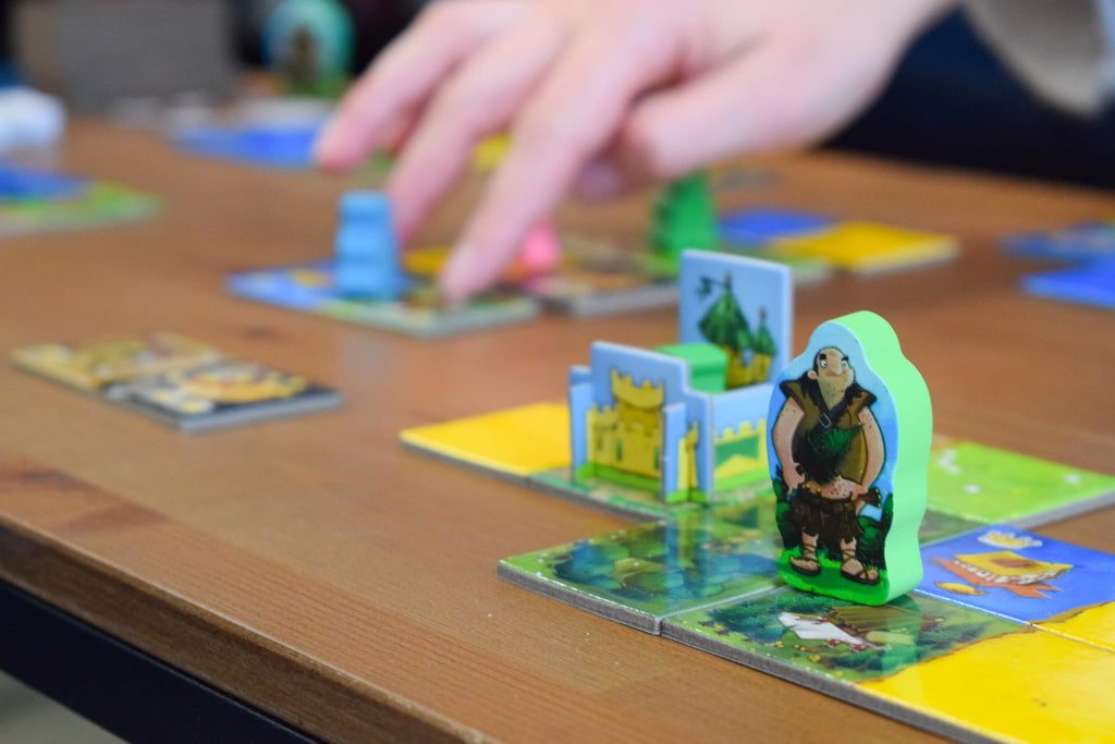 Tabletop Strategy Game, My First Kingdomino, Fun Kids & Adults Family Fantasy Board Game, 2-4 Players, Ages 5+, Dragomino by Blue Orange Games