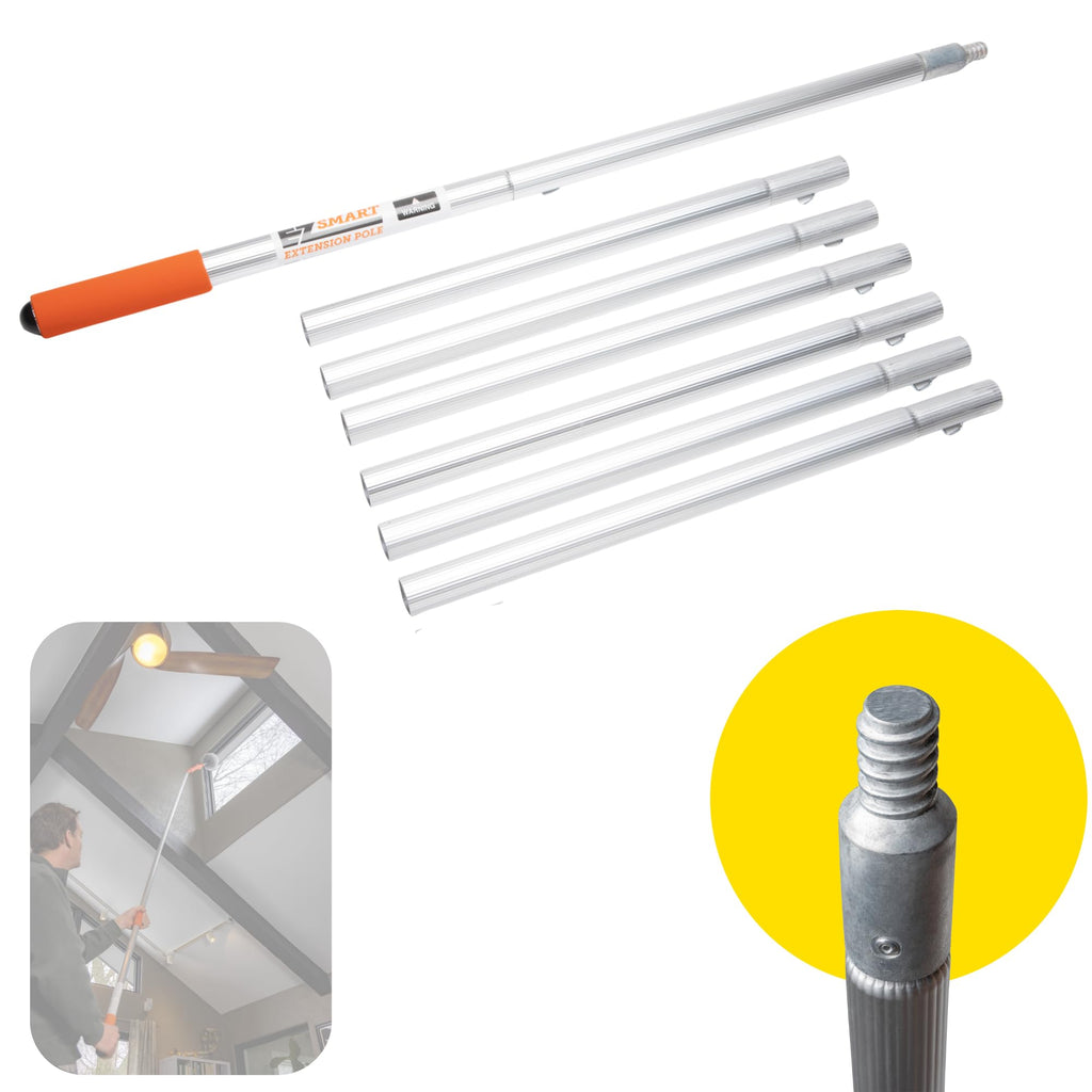 16 ft Sectional Aluminum Extension Pole