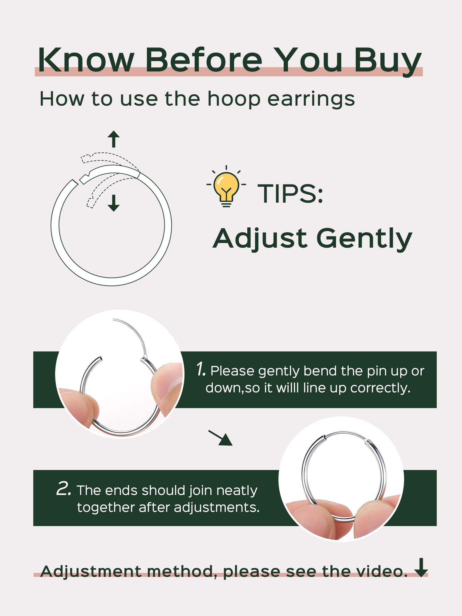 ChicSilver 925 Sterling Silver Hoop Earrings for Women Hypoallergenic, Lightweight Large Gold Plated Silver Hoop Earrings, Endless Hoops Earring 20/30/40/50/60/70MM