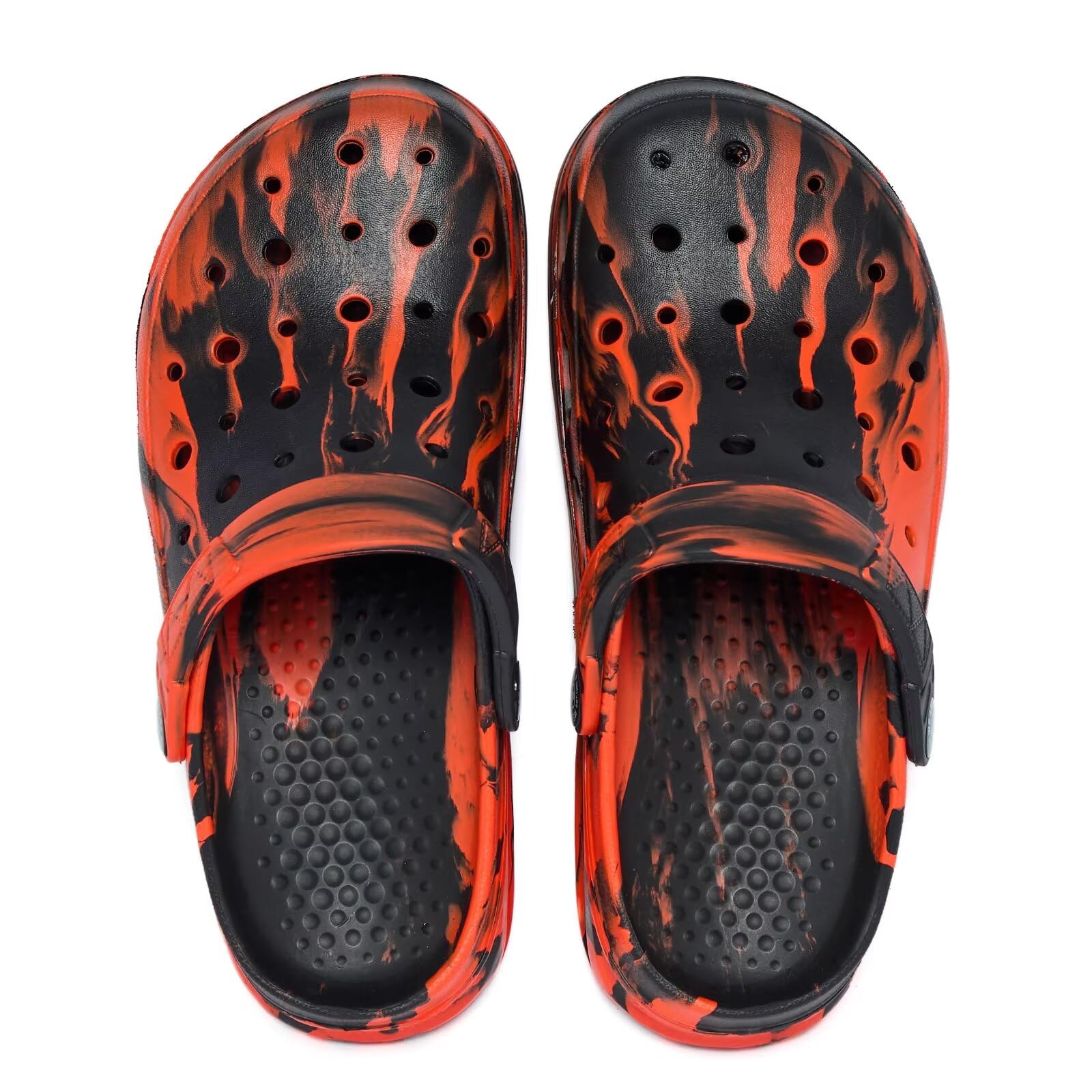 Kids Boys&Girls Black Camouflage Clogs Children's Beach Shoes Classic Marbled Tie Dye Clog Little Kid