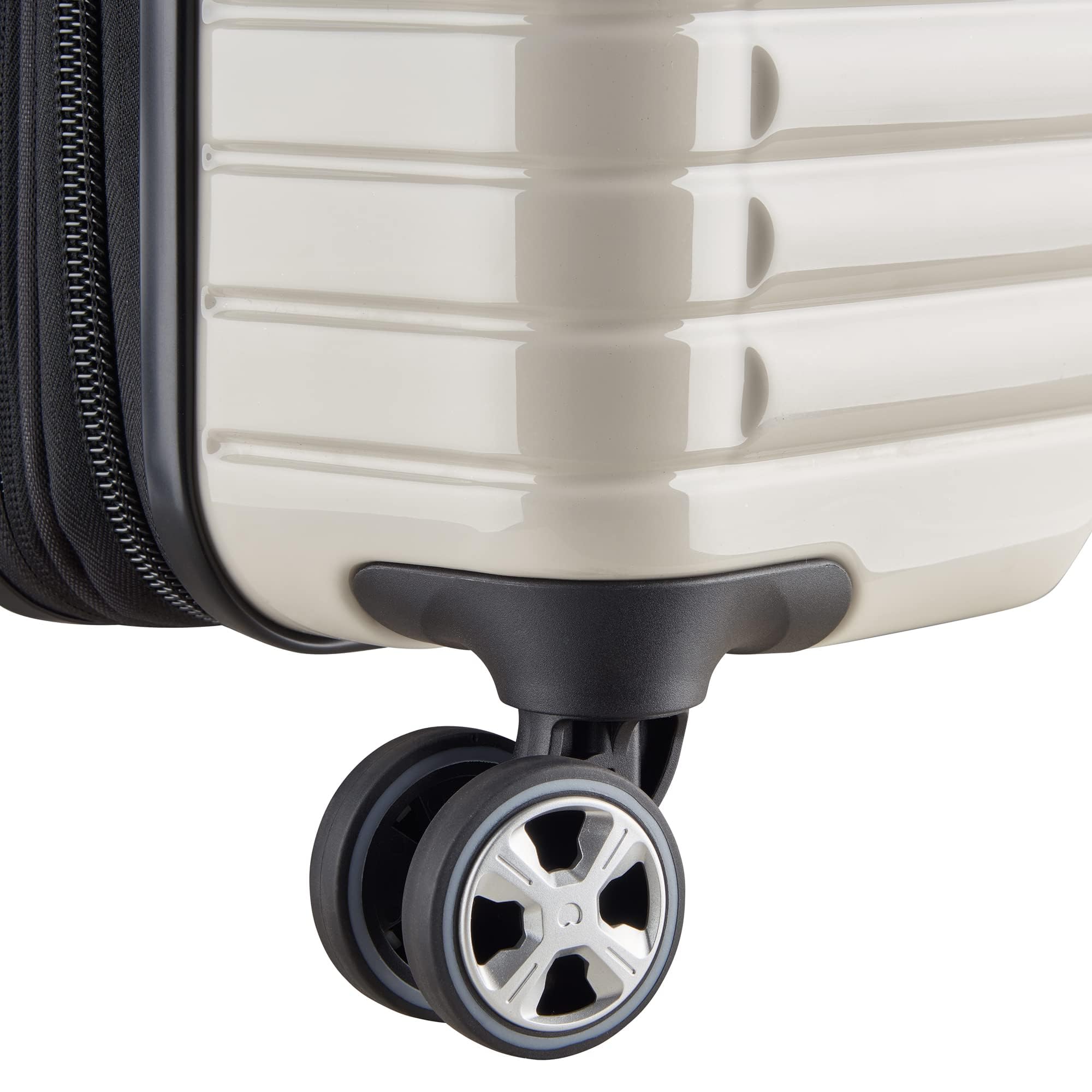 DELSEY PARIS Cruise 3.0 Hardside Expandable Luggage with Spinner Wheels, Black, Carry on 20 Inch