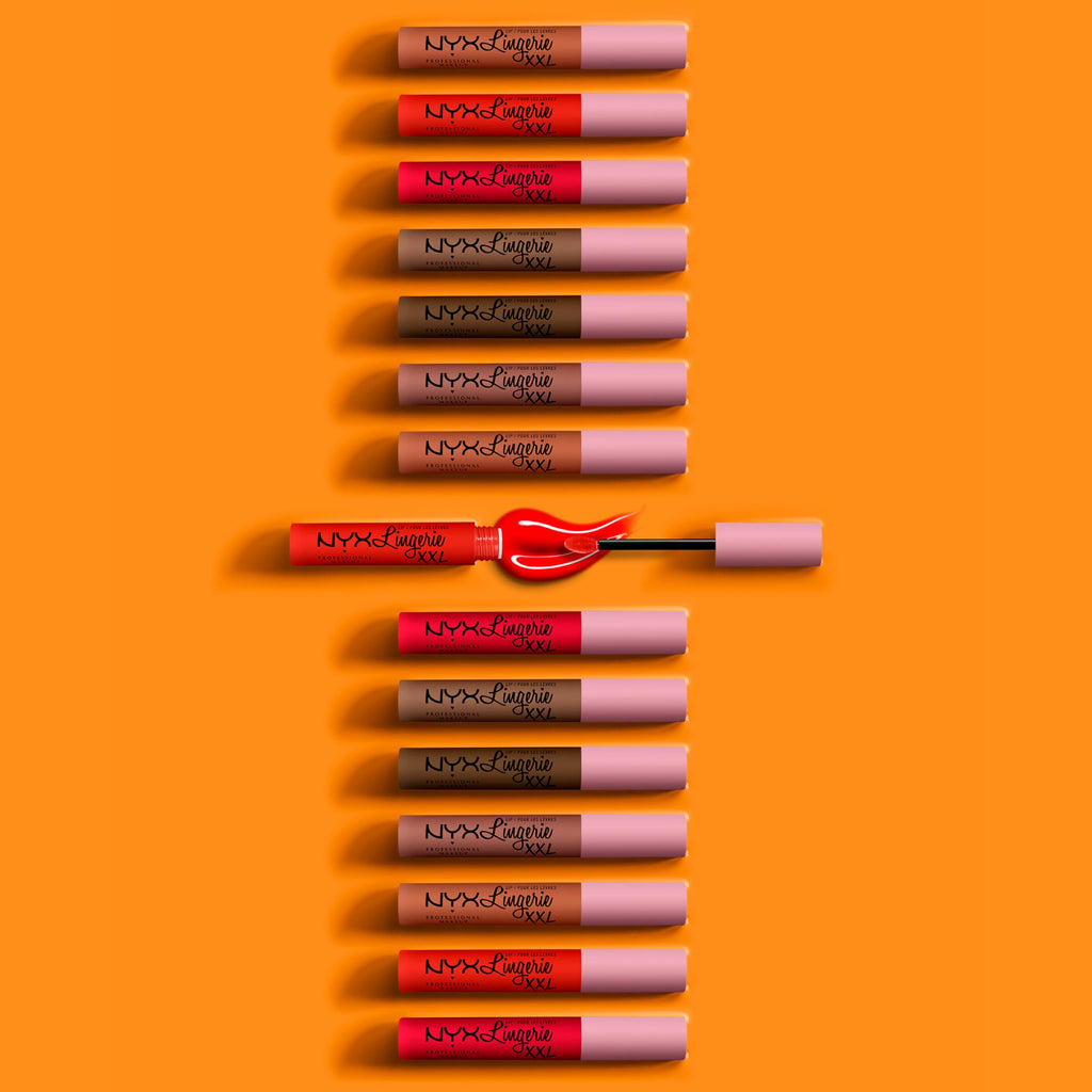 NYX PROFESSIONAL MAKEUP Lip Lingerie XXL Matte Liquid Lipstick - Undress'd (Pink Nude)