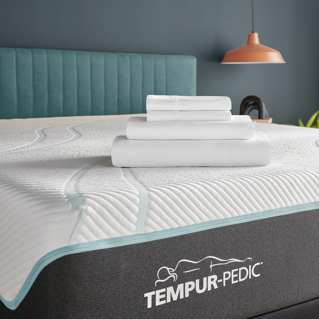 TEMPUR Classic Cotton Sheet Set Cool Gray - Twin