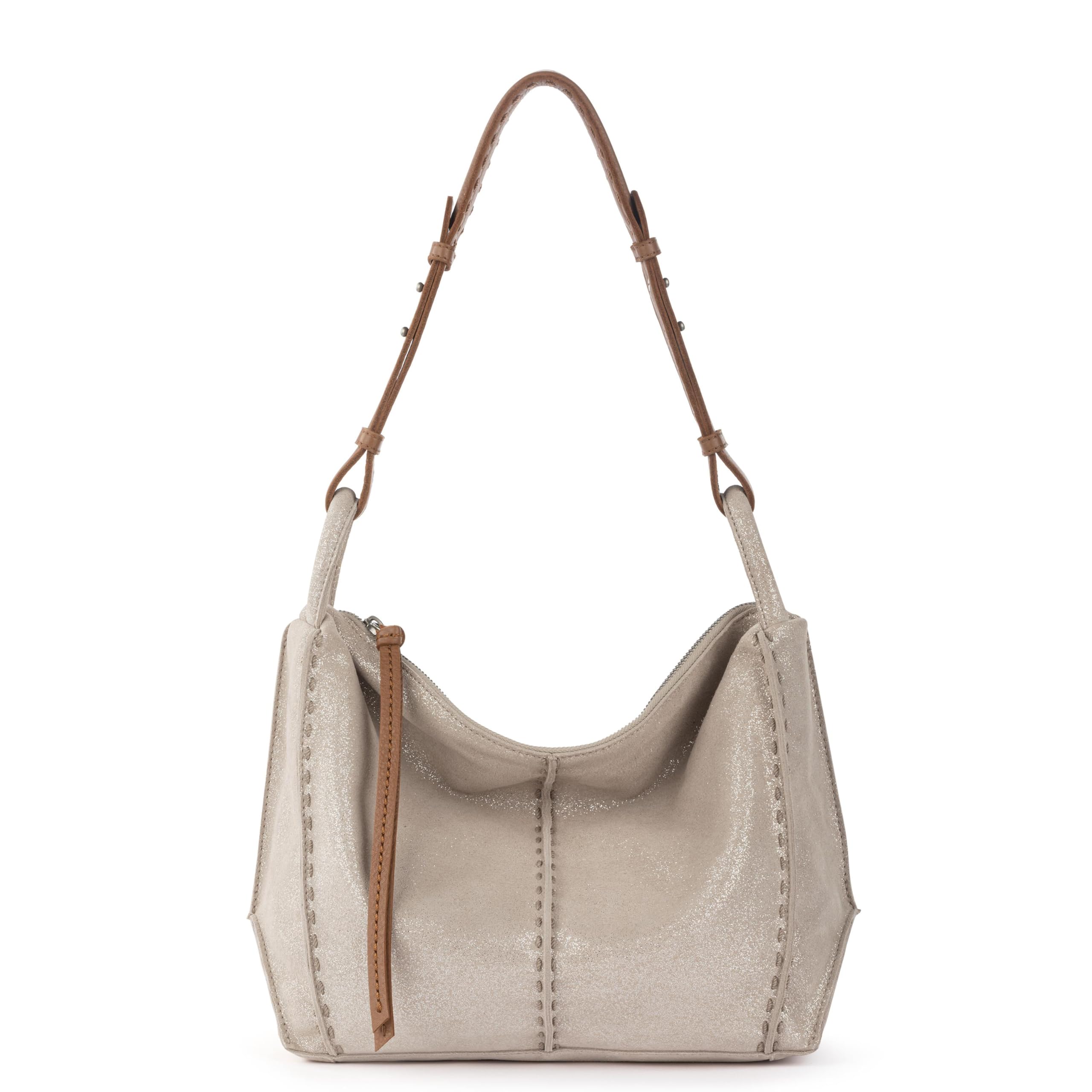 The Sak Los Feliz Hobo Purse - Premium Large Leather Women's Handbag for Everyday & Travel - Durable Purse With Zipper Pocket