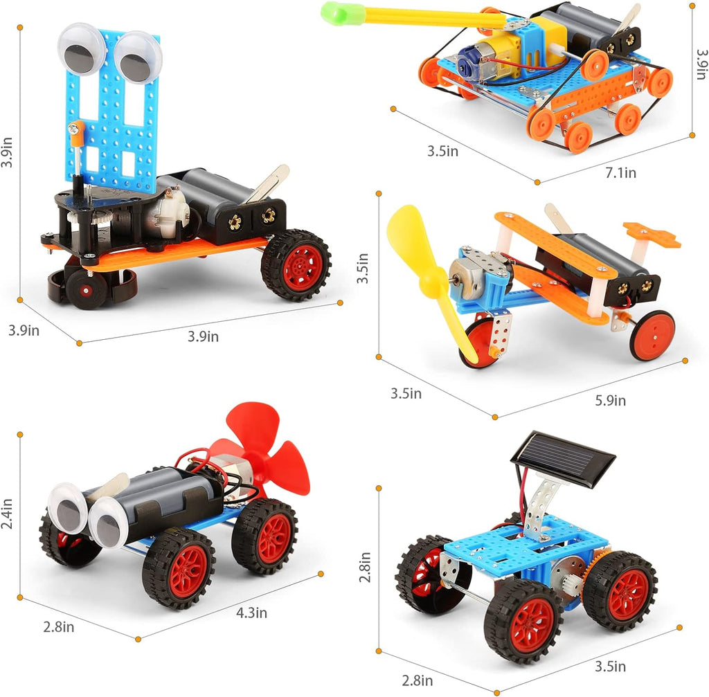 STEM Kits for Kids Craft 8-12, STEM Toy 6 7 8 9 Year Old Boy Birthday Gift | Science Kits for Kids 8-12 6-8 8-10, Boys Gifts Toys Crafts 6+ 7+ yr, Robotics Activities Robot Building Age 10 11 12 13 14