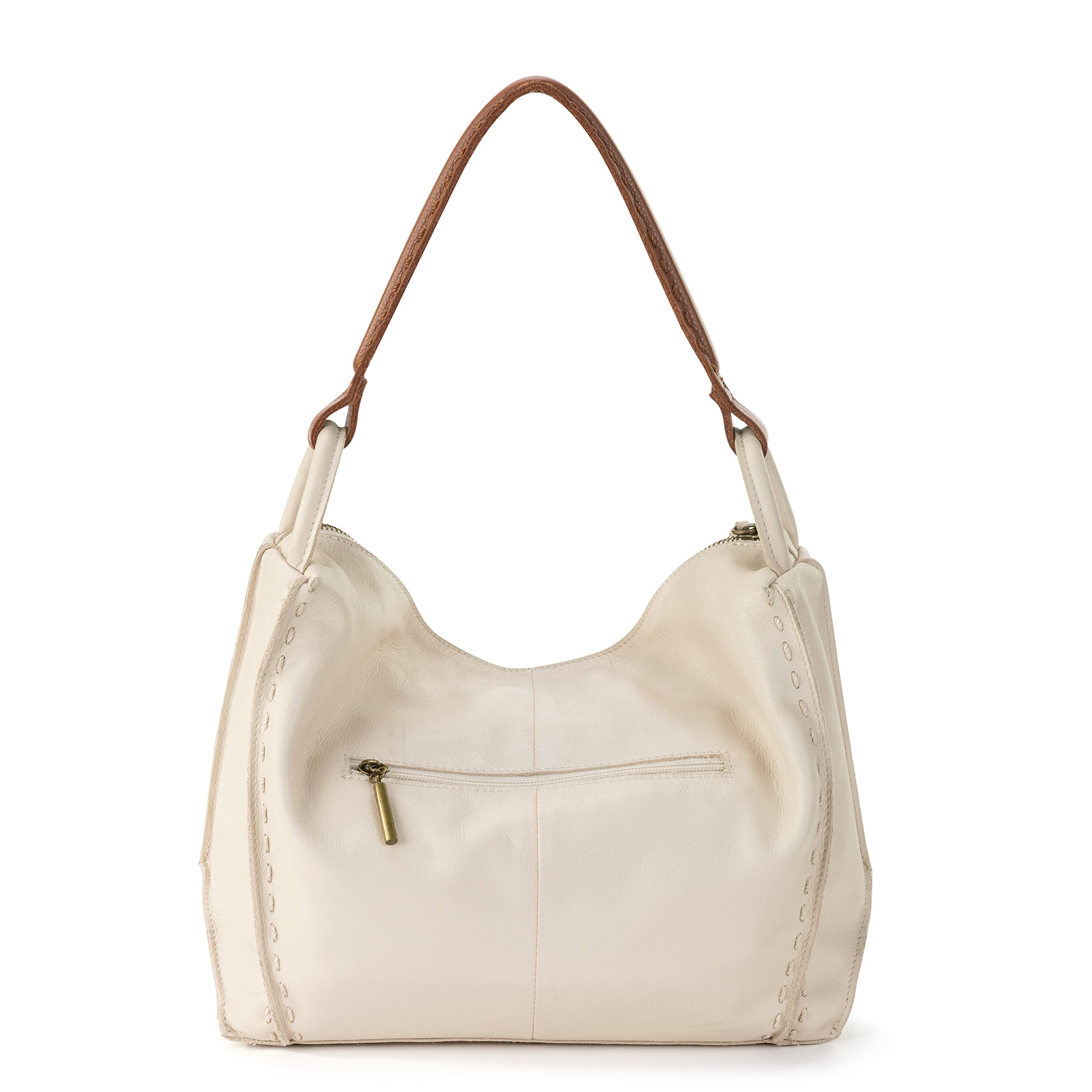 The Sak Los Feliz Hobo Purse - Premium Large Leather Women's Handbag for Everyday & Travel - Durable Purse With Zipper Pocket