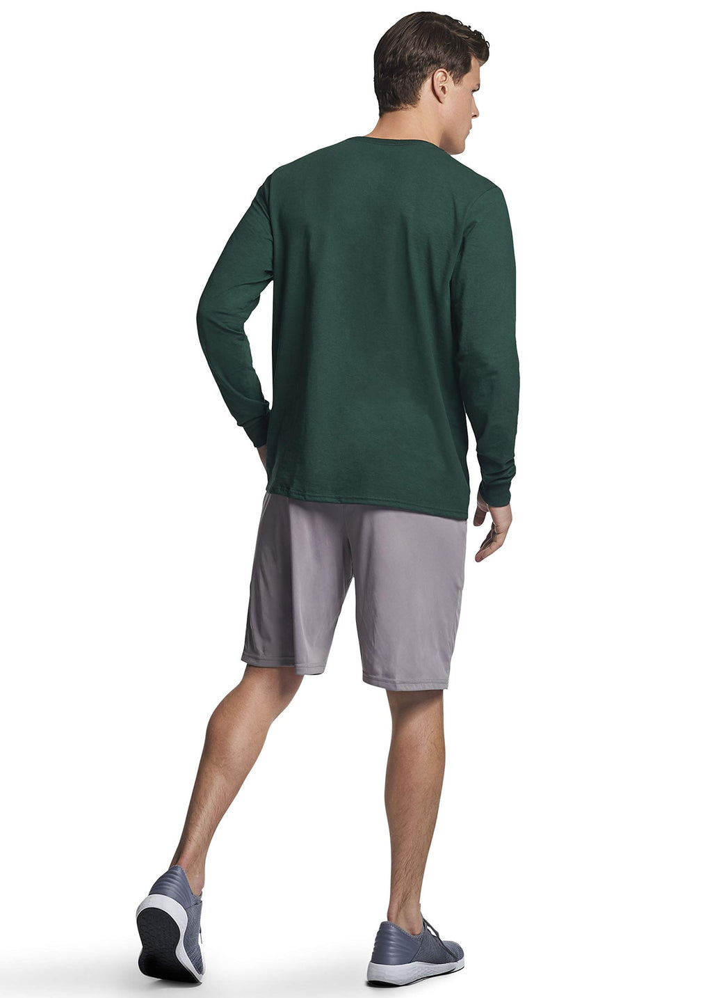 Russell Athletic Men's Dri-Power Long Sleeve Tees, Moisture Wicking, Odor Protection, UPF 30+