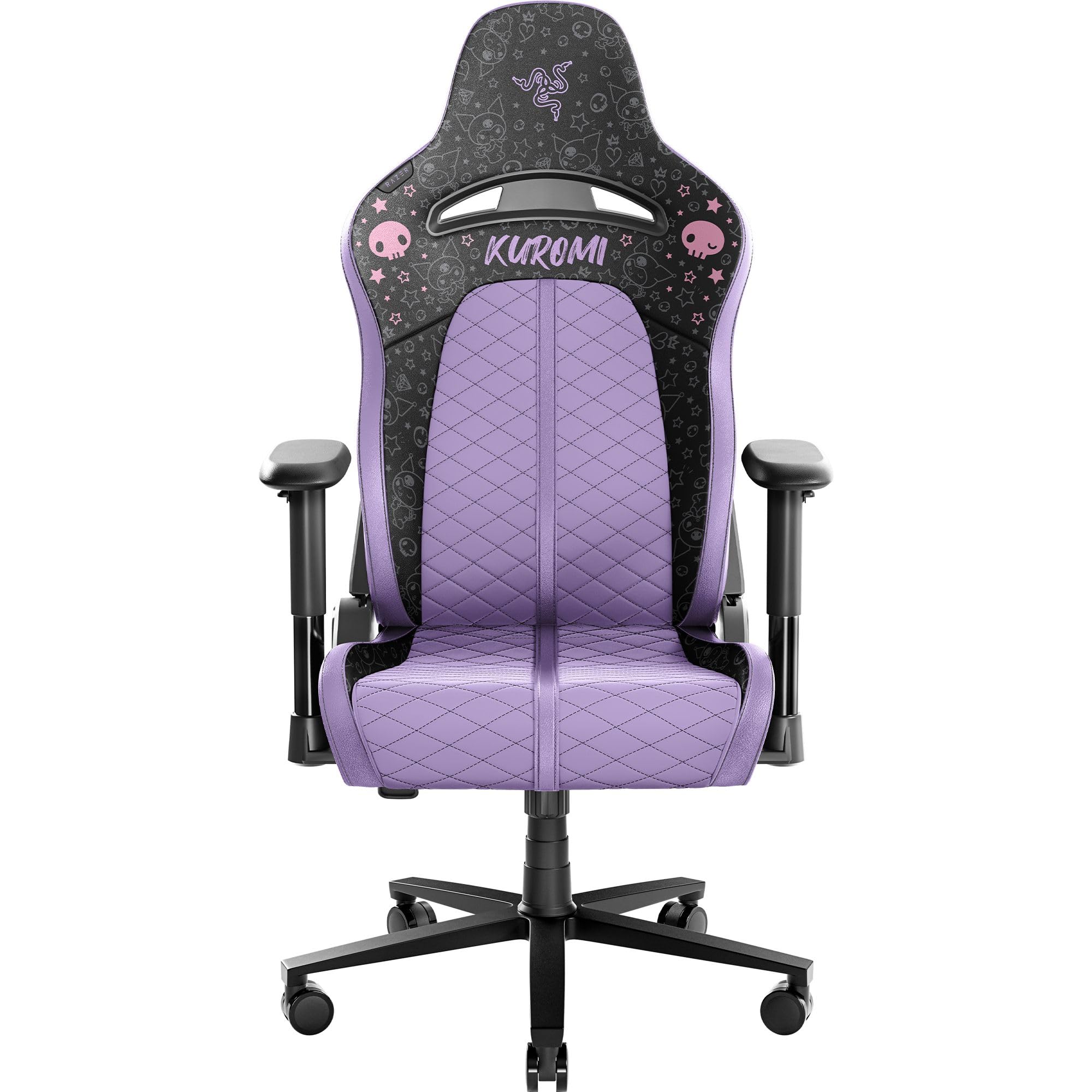 Razer Enki X Essential Gaming Chair: All-Day Comfort - Built-in Lumbar Arch - Optimized Cushion Density - Dual-Textured, Eco-Friendly Synthetic Leather - Adjustable 152-degree Recline - Black