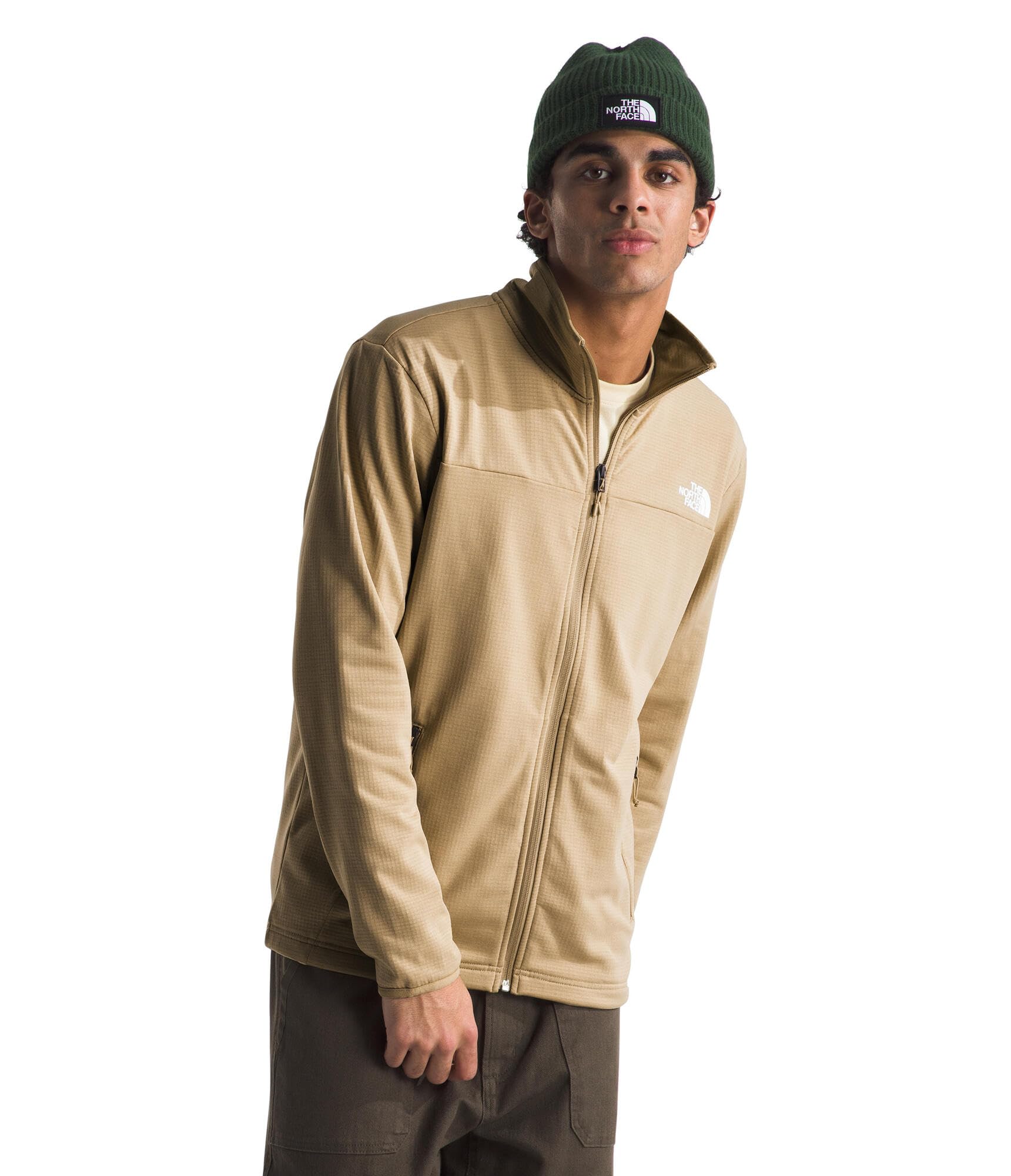 The North Face Cedar Trail Grid Fleece Full Zip Jacket