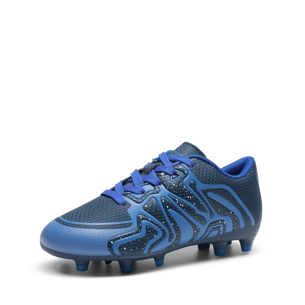 DREAM PAIRS Boys Girls Soccer Cleats Youth Firm Groud Baseball Cleats Sport Athletic Outdoor Trainning Football Shoes for Little/Big Kid