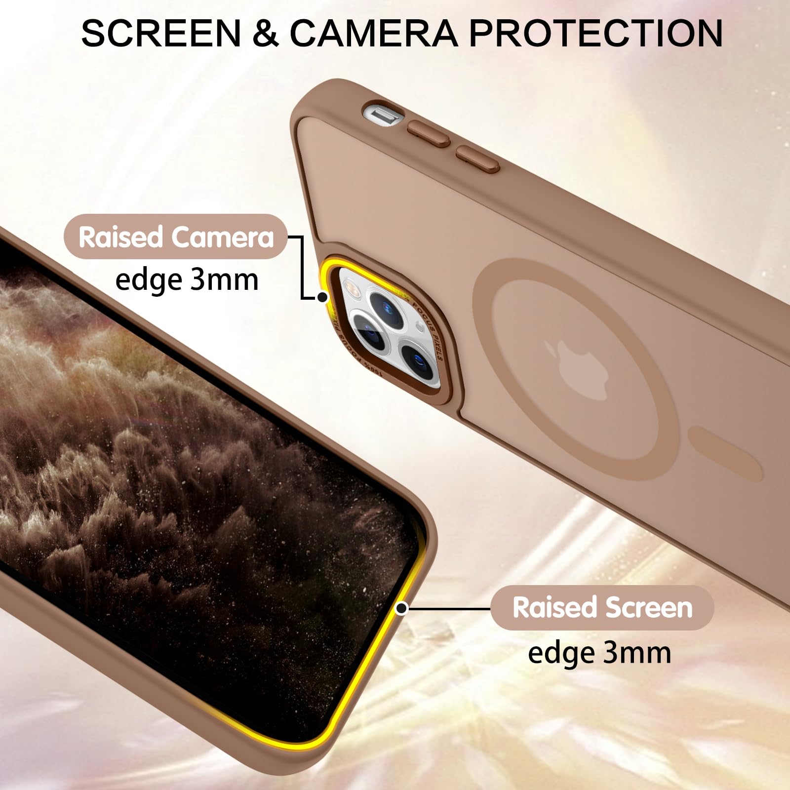 BENTOBEN for iPhone 11 Pro Case 2019 [Compatible with Magsafe] Translucent Matte Magnetic Phone Case iPhone 11 Pro 5.8" Slim Thin Shockproof Bumper Women Men Protective Cases Cover, Black