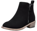 Jeossy Women's 905 Ankle Boots, Classic Low Heeled Short Booties, Casual Comfortable Boots with Wide Widths Available