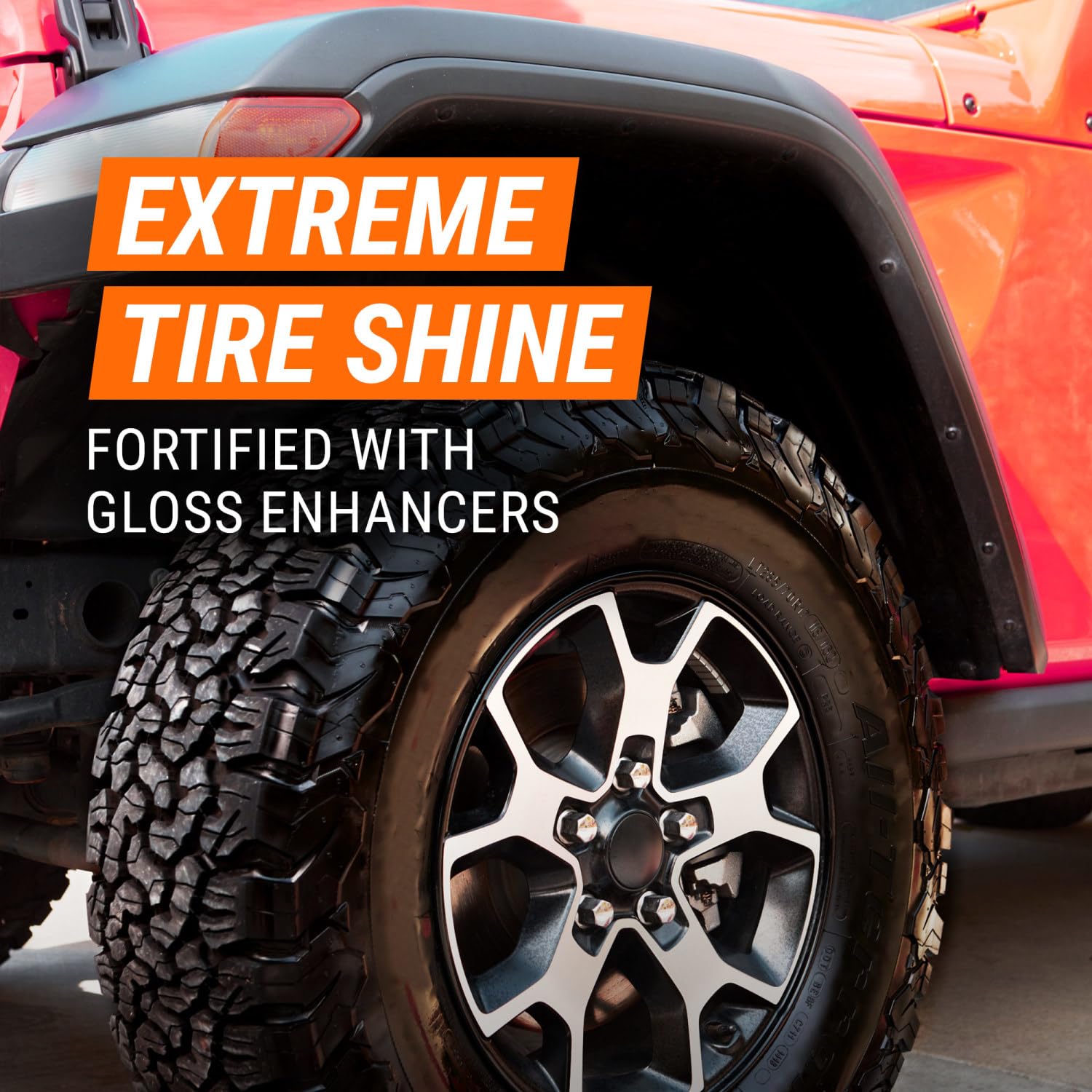 Armor All Extreme Tire Shine Spray , Tire Cleaner and Shine, 22 Fl Oz Each, 6 Pack