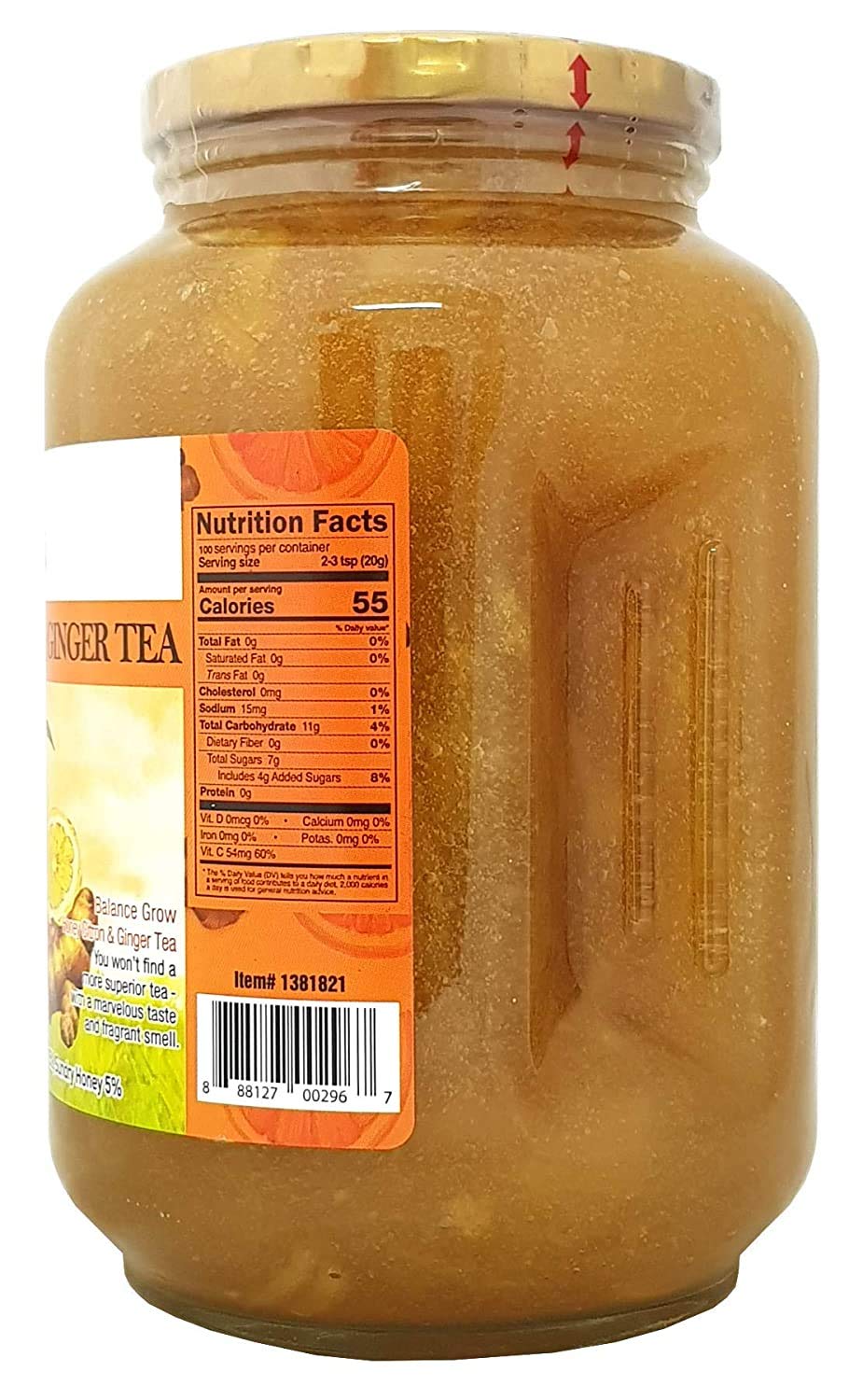 Balance Grow Honey Citron & Ginger Tea 2.2lb