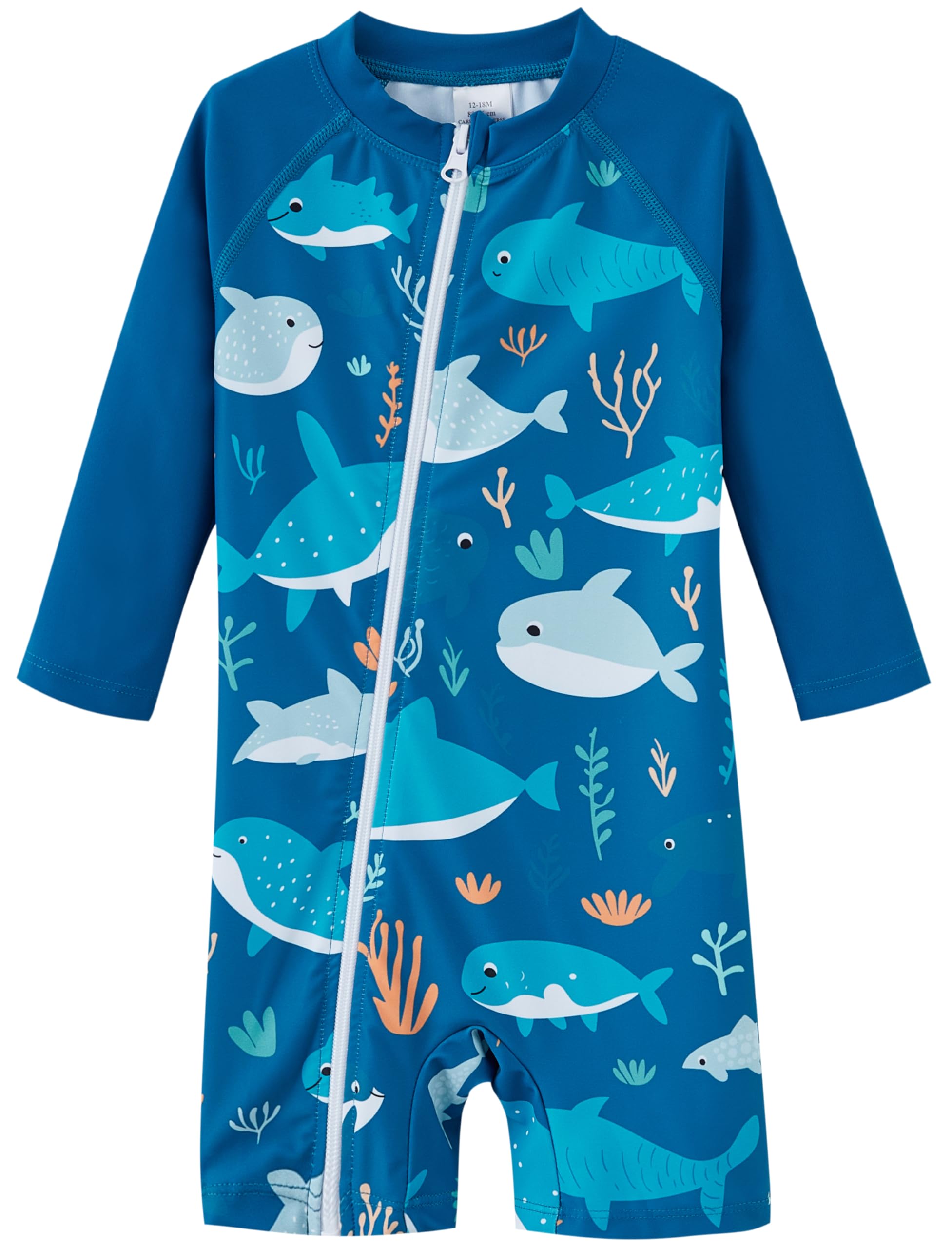 UMELOK Baby Boy Swimsuit UPF 50+ Sun Protection Rash Guard Swimwear